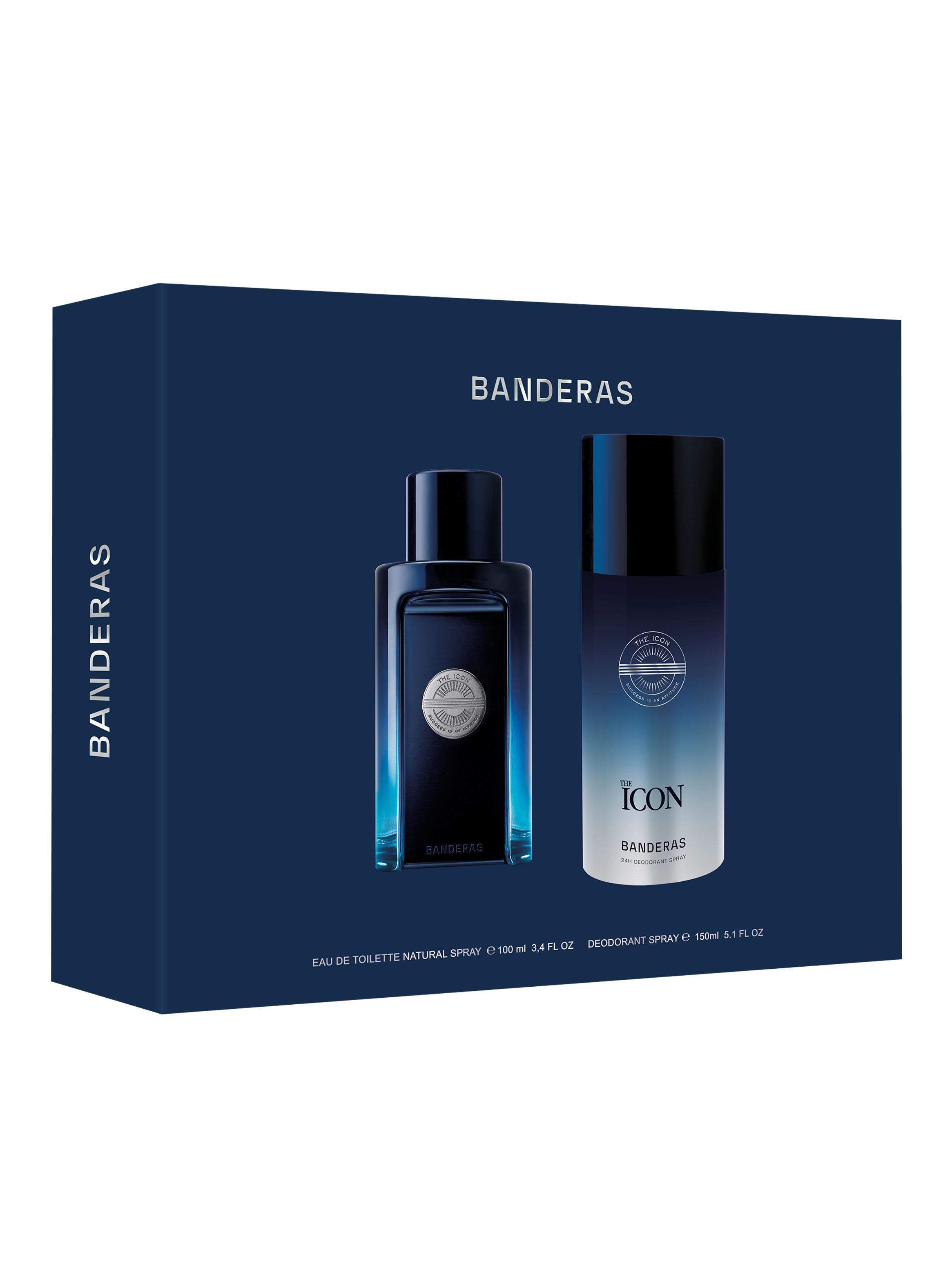 Set Perfume The Icon EDT Hombre 100 ml + 24h Desodorante Spray 150 ml-1