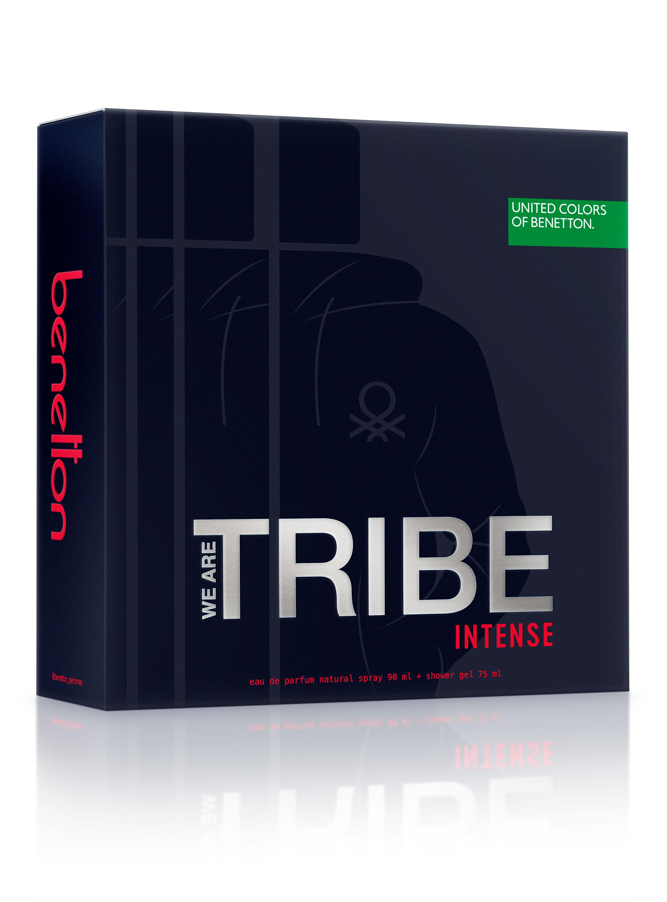Set Perfume United Colors We Are Tribe Intense EDP Hombre 90 ml + Gel de Baño 75 ml-1