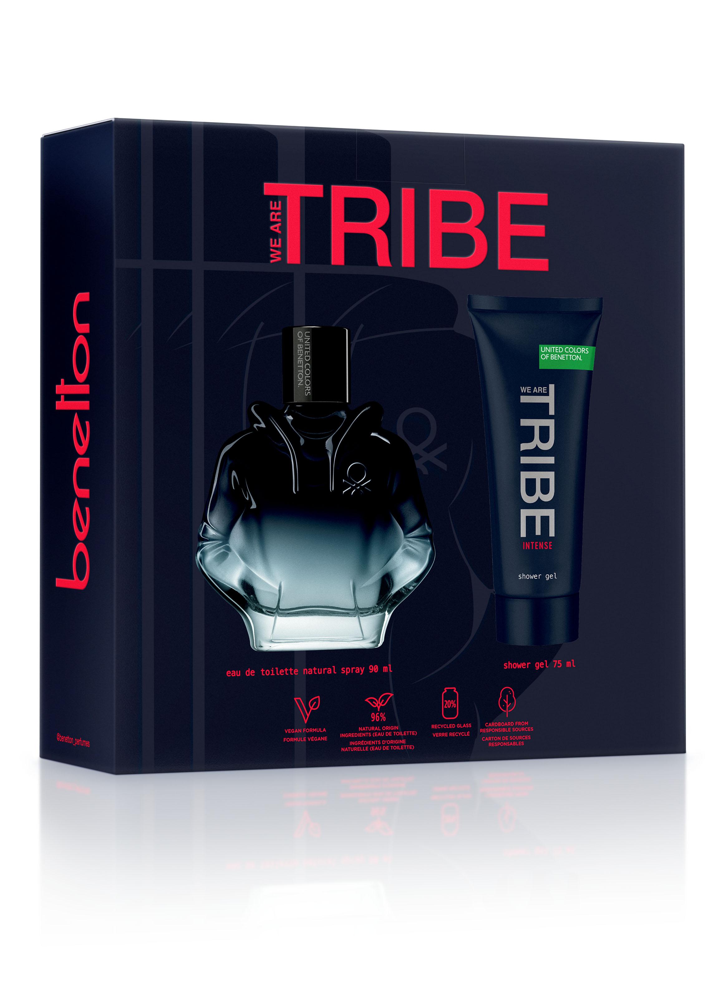 Set Perfume United Colors We Are Tribe Intense EDP Hombre 90 ml + Gel de Baño 75 ml-2