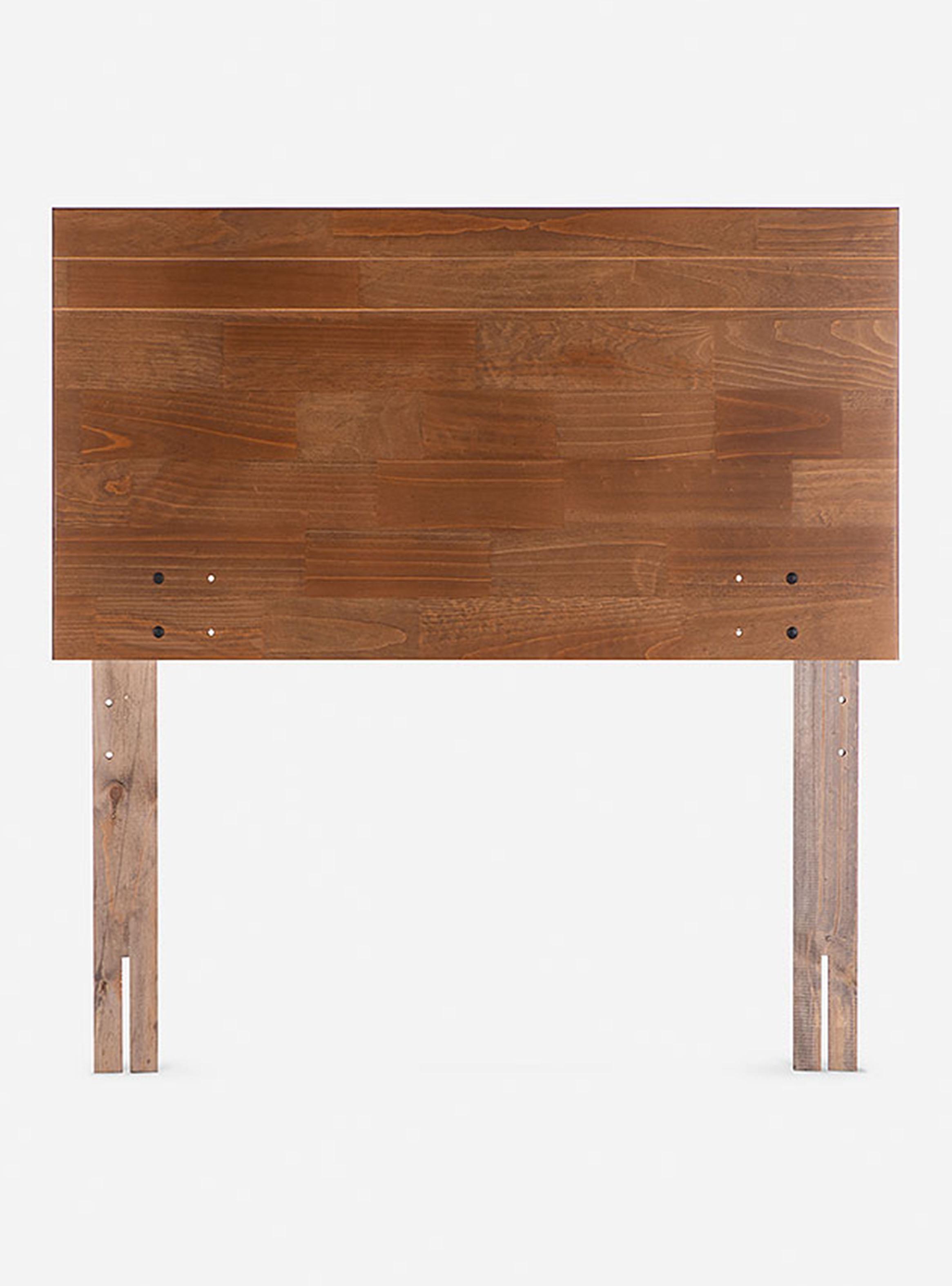 Cama Europea New Style 4 Plus 1.5 Plazas + Respaldo Tabor Café-2