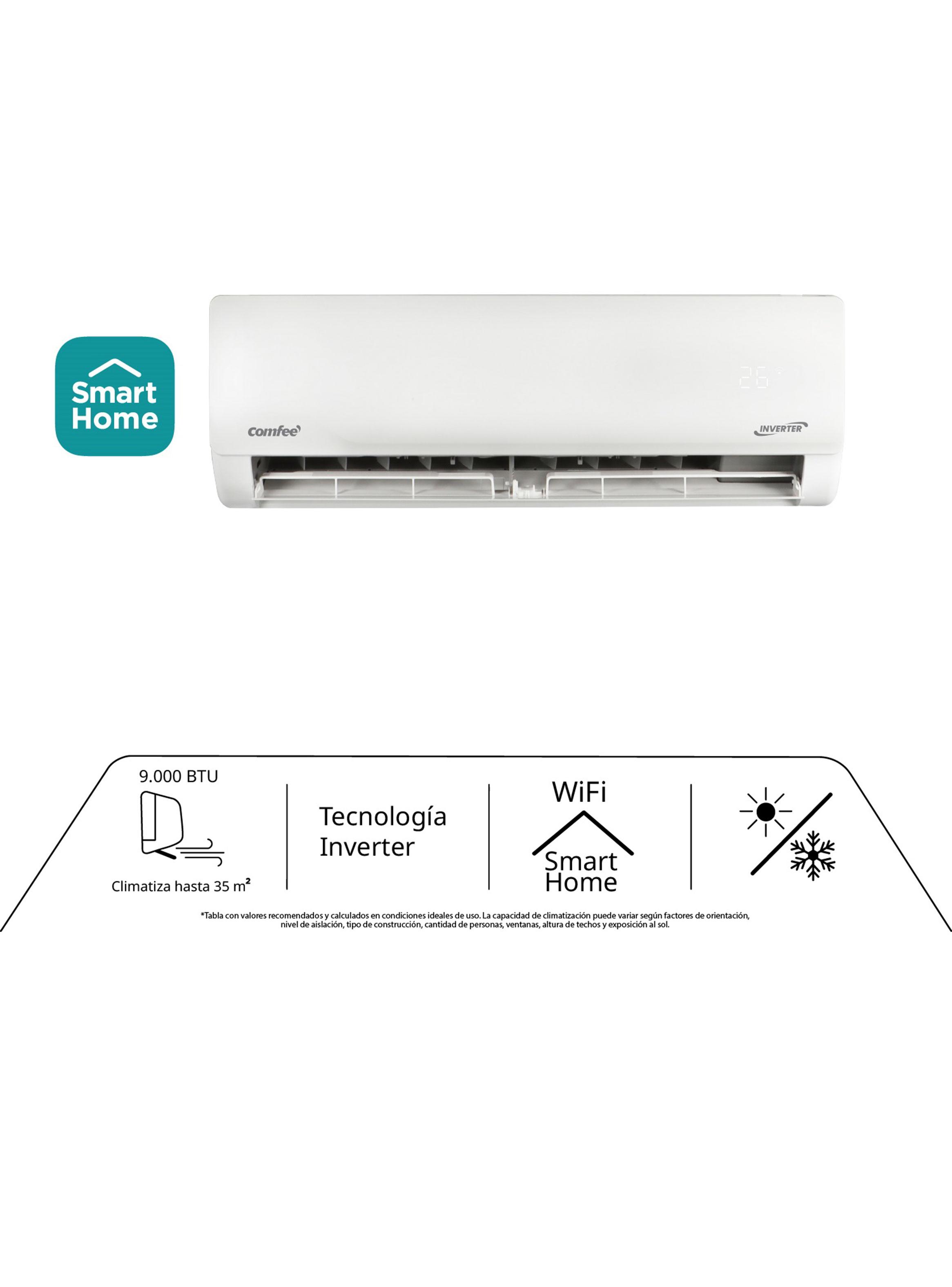Aire Acondicionado Split Inverter Comfee 9000 BTU-1