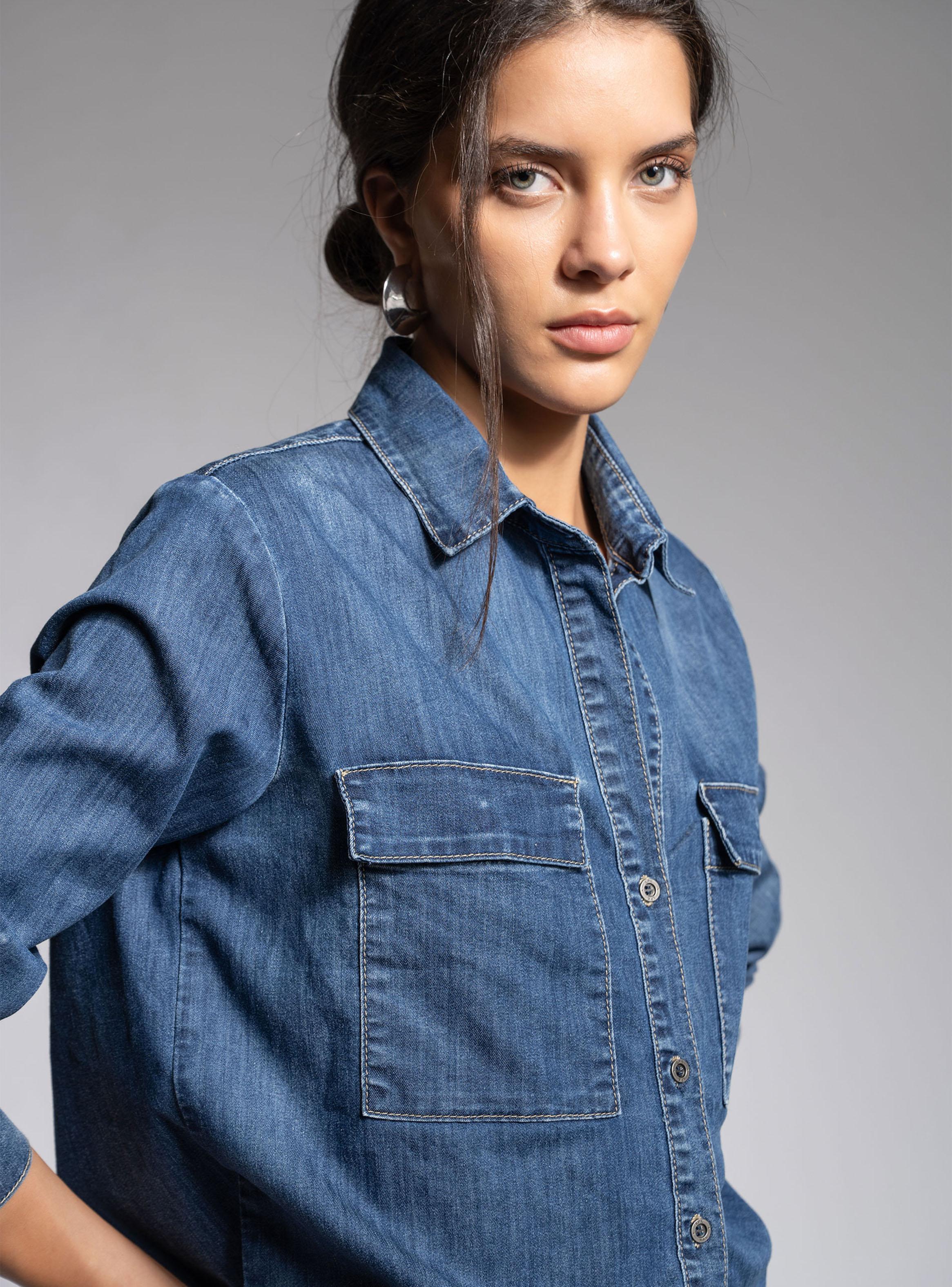 Blusa Olimpia Azul-4