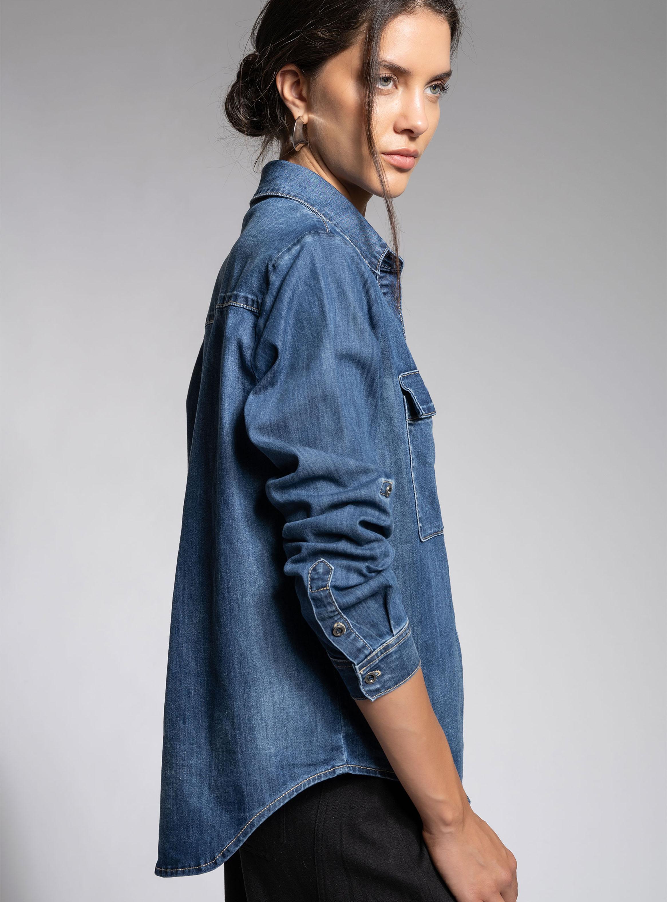 Blusa Olimpia Azul-3