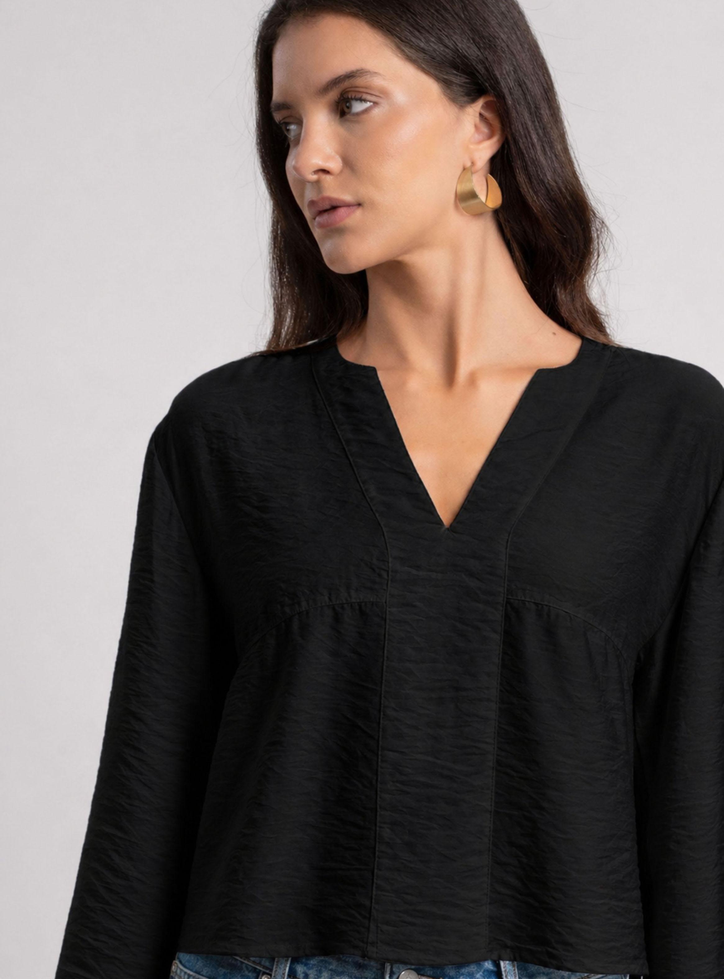 Blusa Escote en V-3