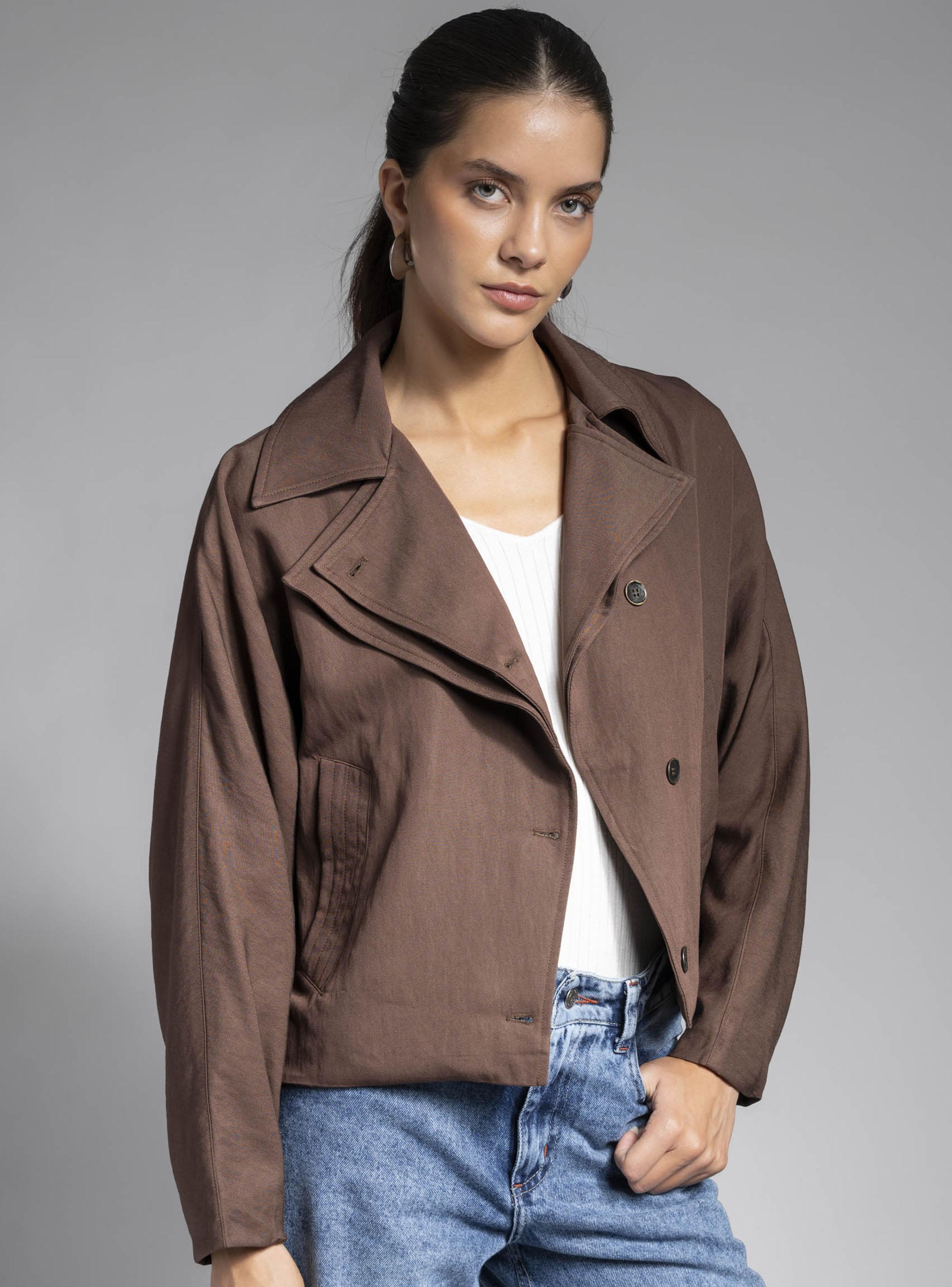 Chaqueta Franca Café-2