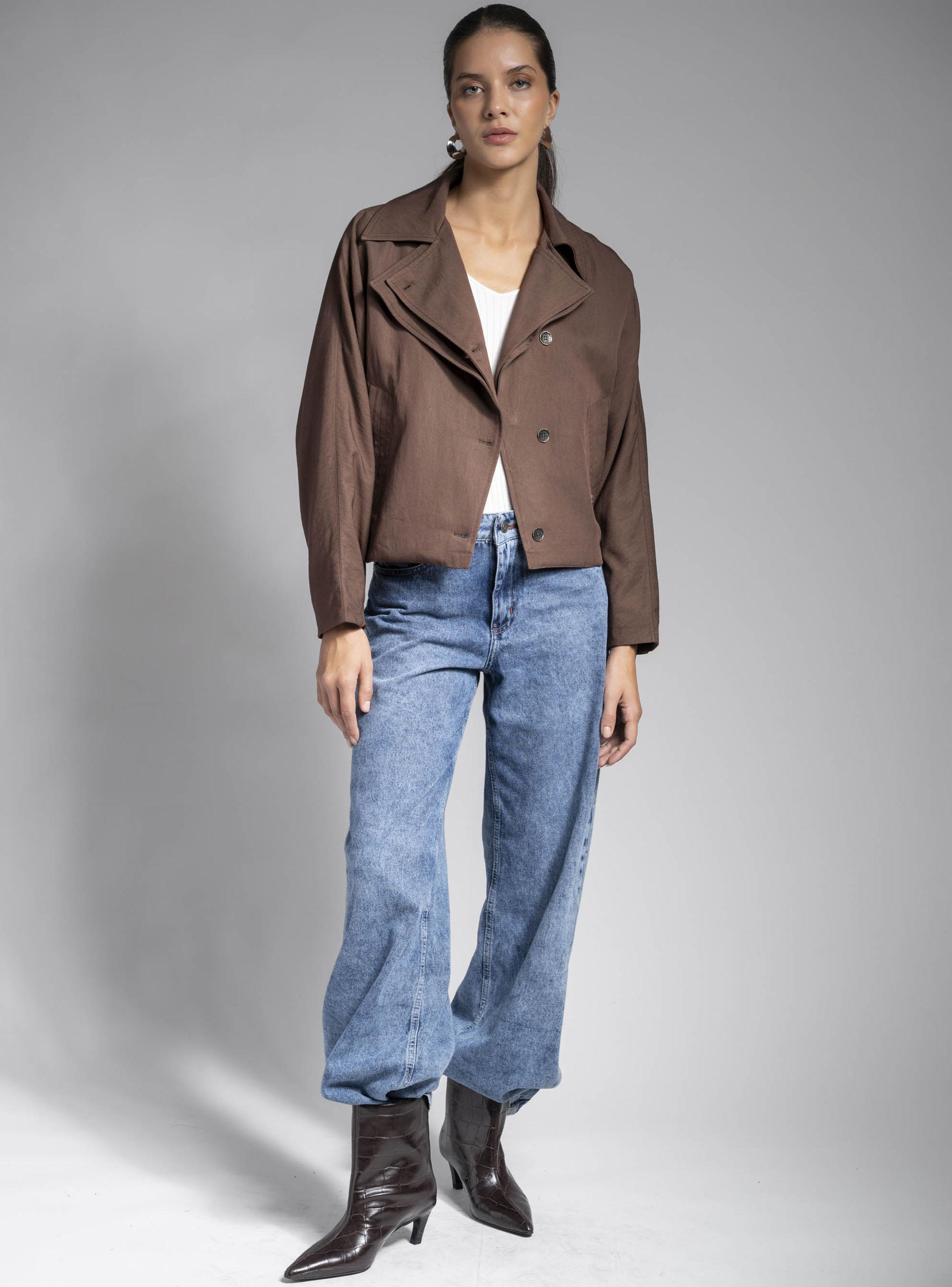 Chaqueta Franca Café-4