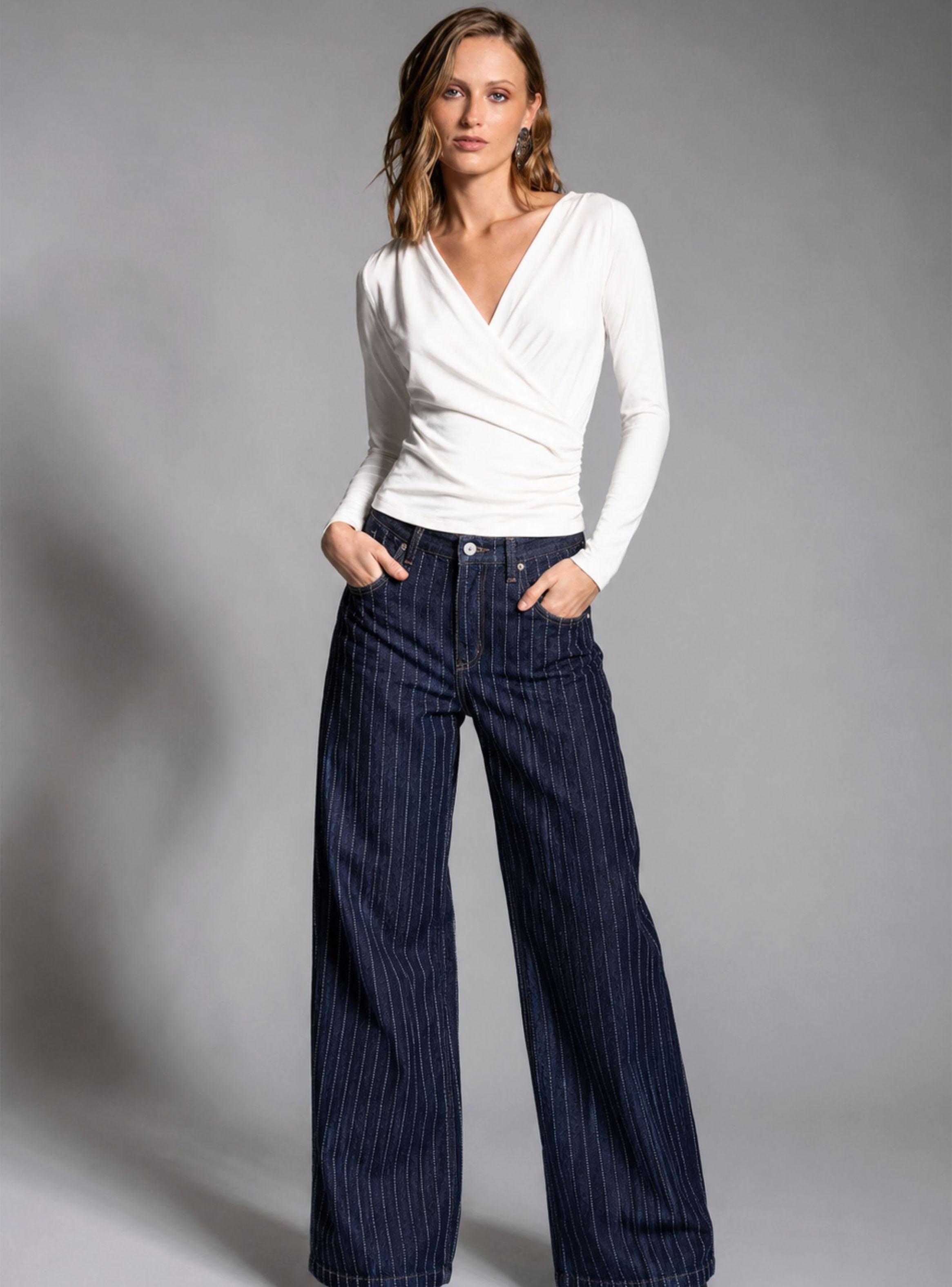 Jeans Wide Leg Rayas-3