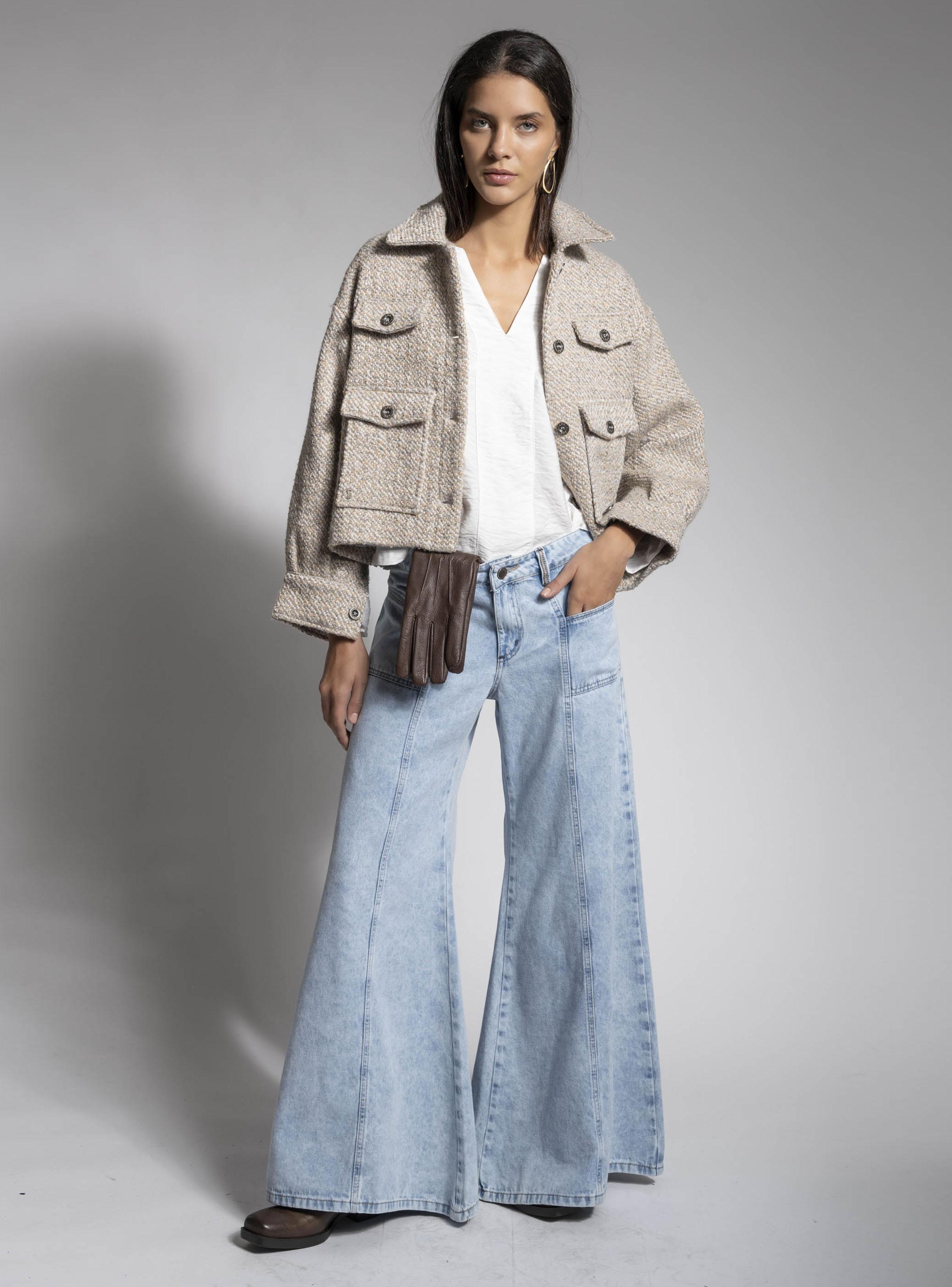 Jeans Palazzo Tiro Medio-4