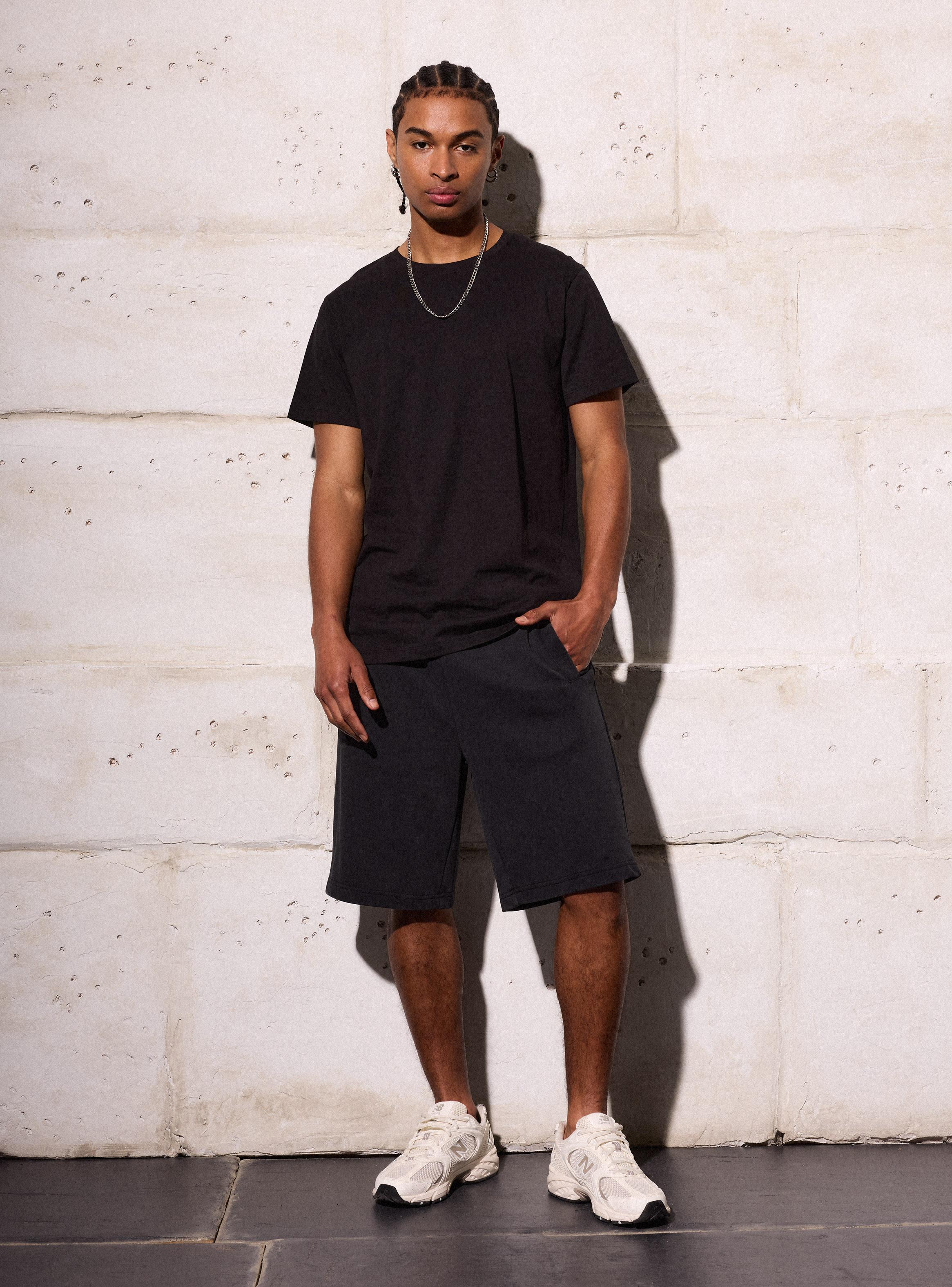 Short Básico Garment Dyed Tiro Medio-4