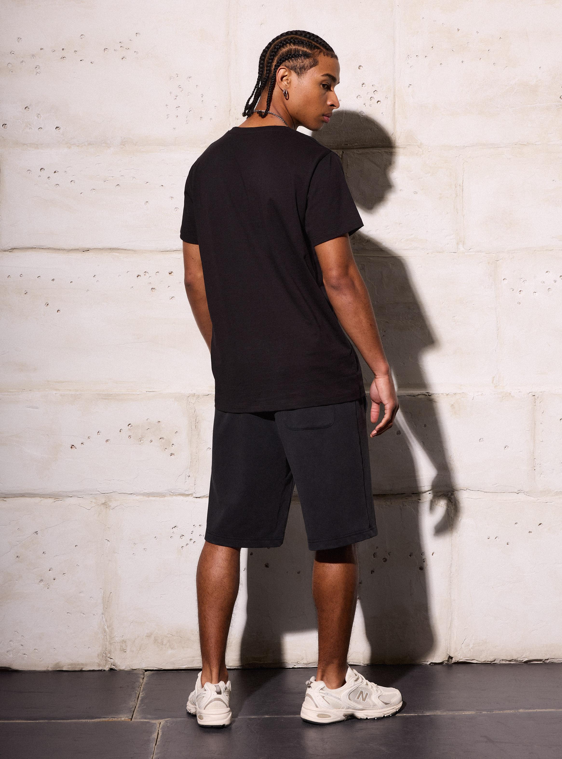 Short Básico Garment Dyed Tiro Medio-5