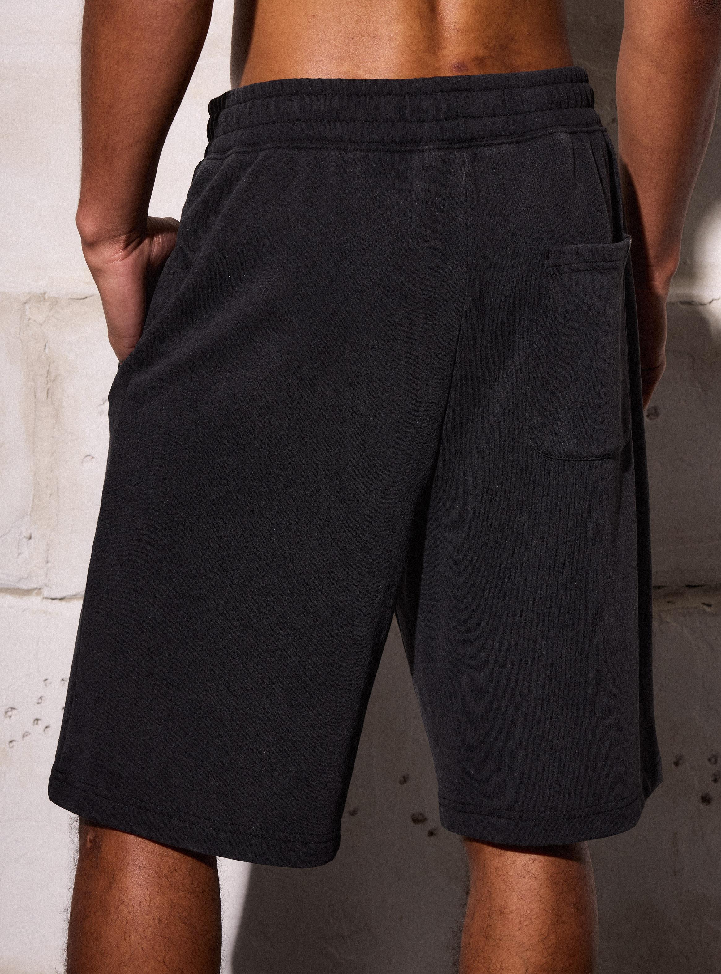 Short Básico Garment Dyed Tiro Medio-3