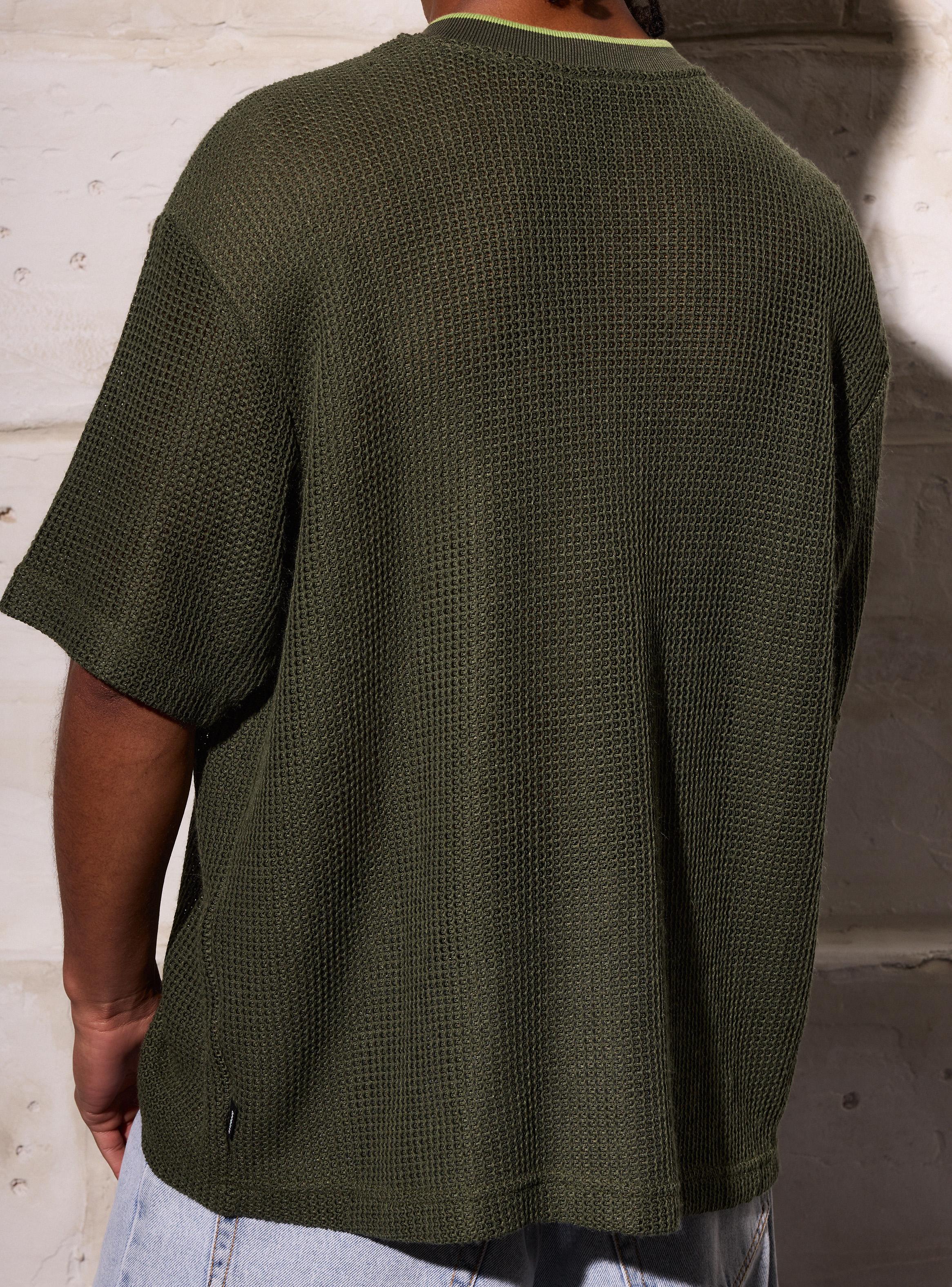 Polera Tejida Sportcore Cuello V-3