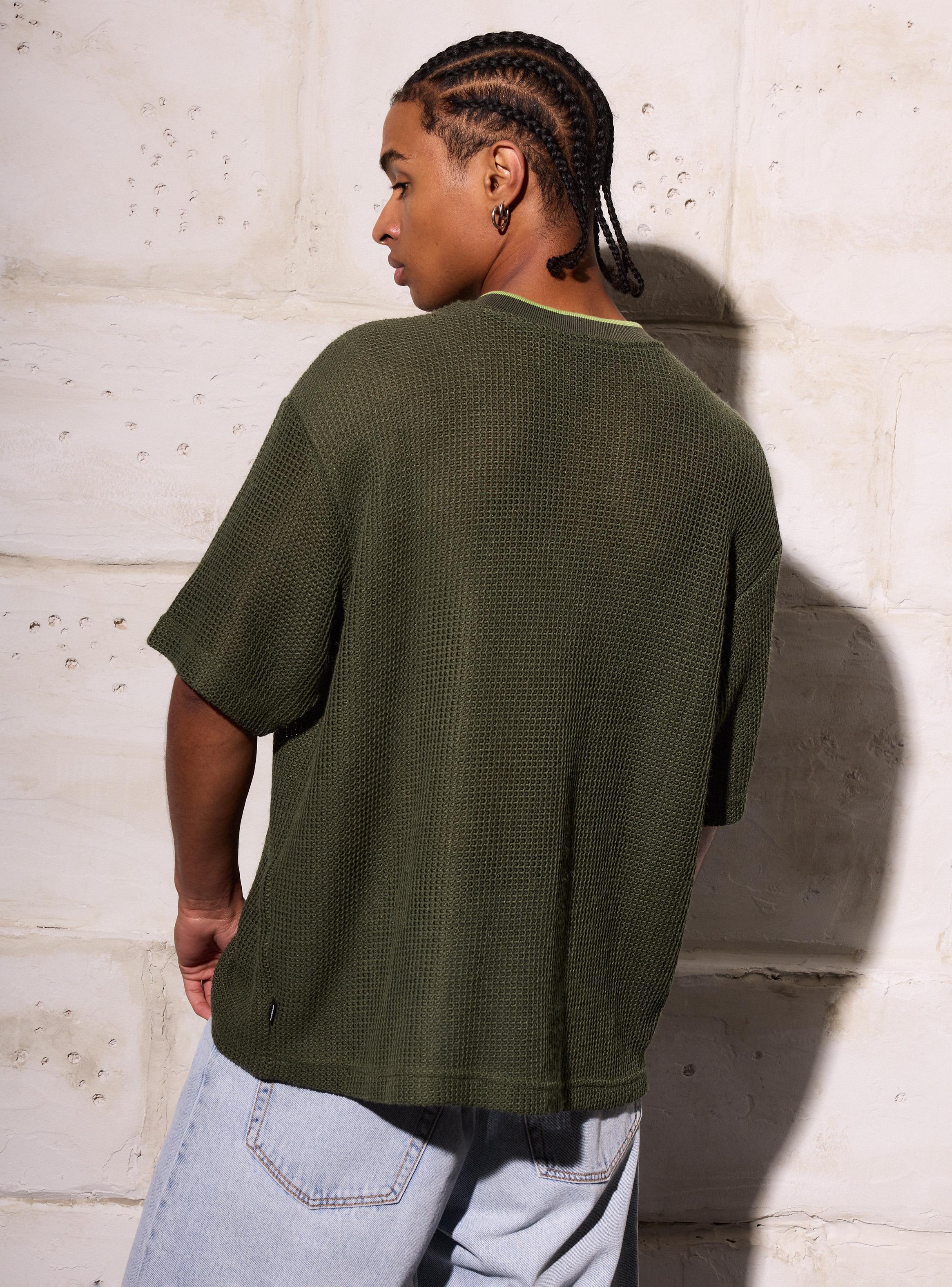 Polera Tejida Sportcore Cuello V-1
