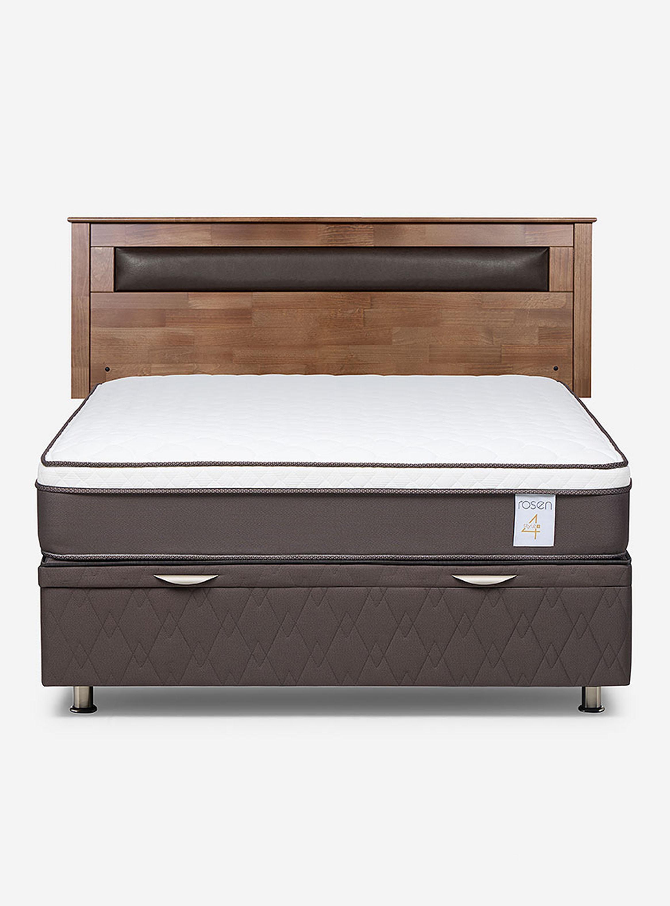 Boxet New Style 4 Plus 2 Plazas + Respaldo Ferrara Café-1