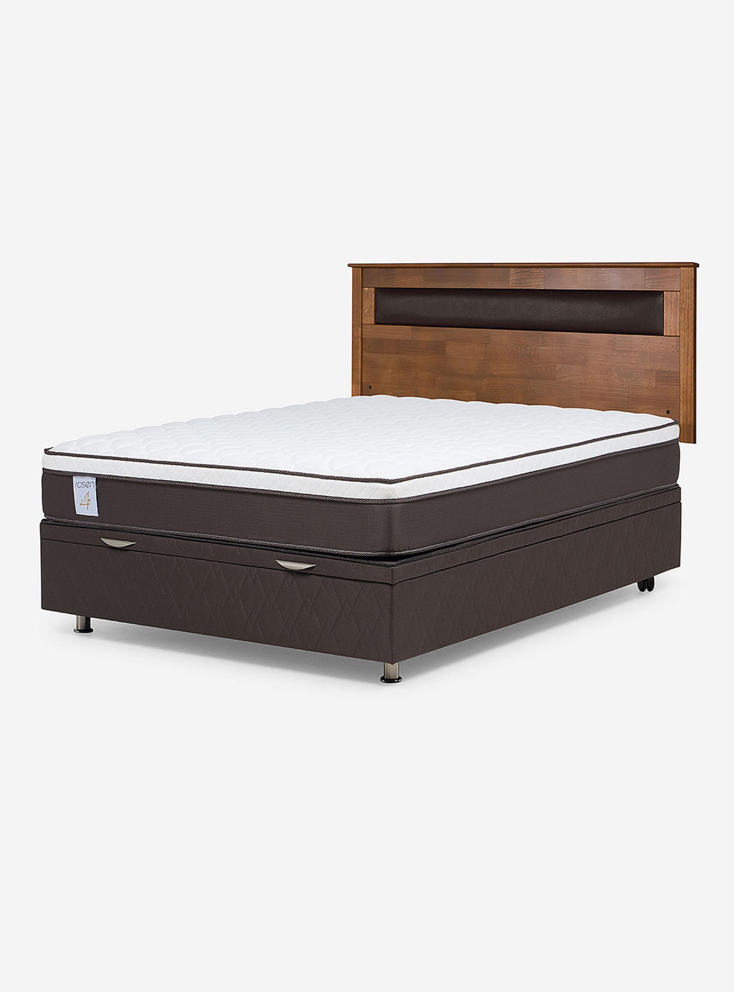 Boxet New Style 4 Plus 2 Plazas + Respaldo Ferrara Café-0