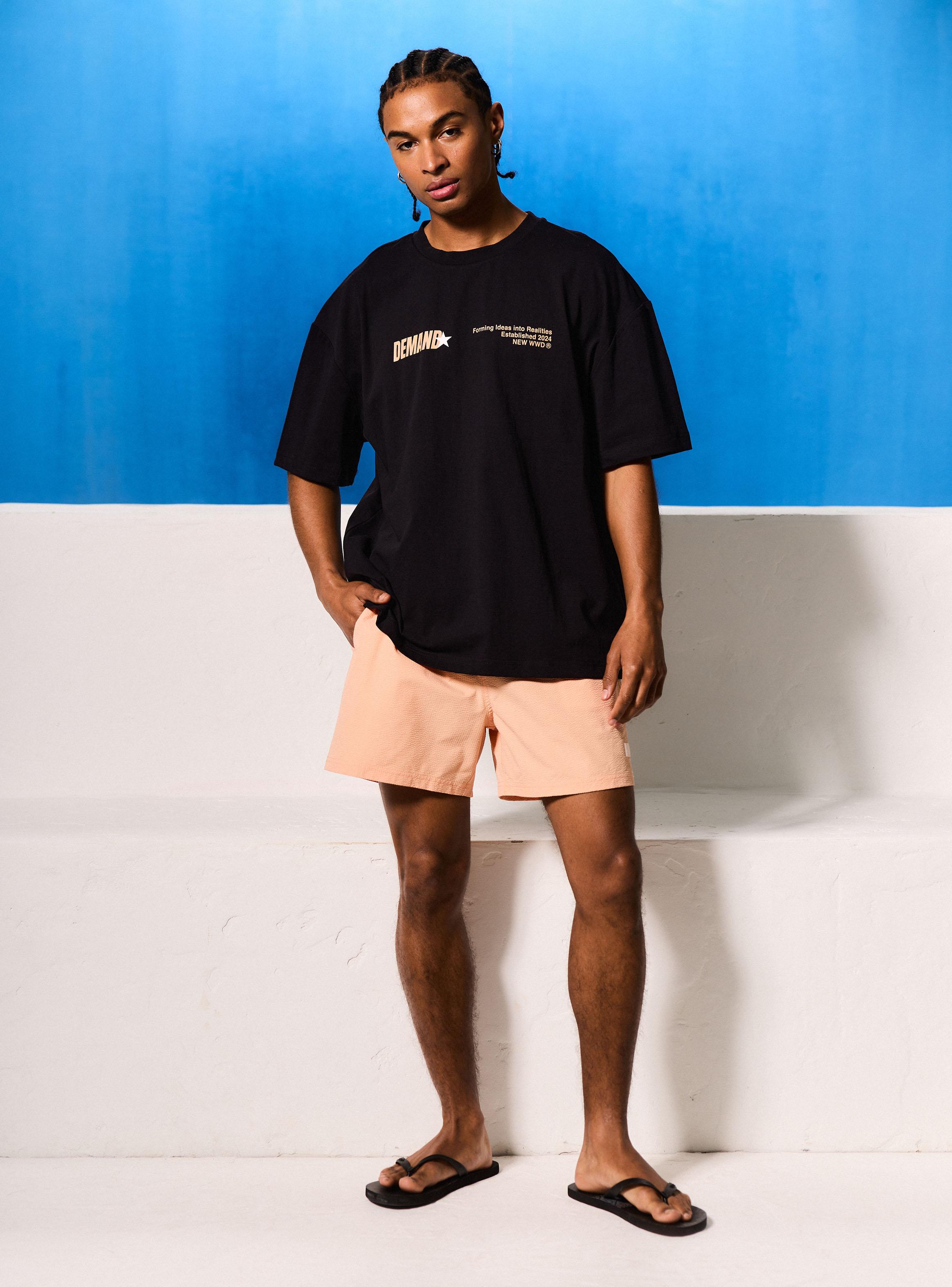 Polera Estampado Color Manga Corta-4
