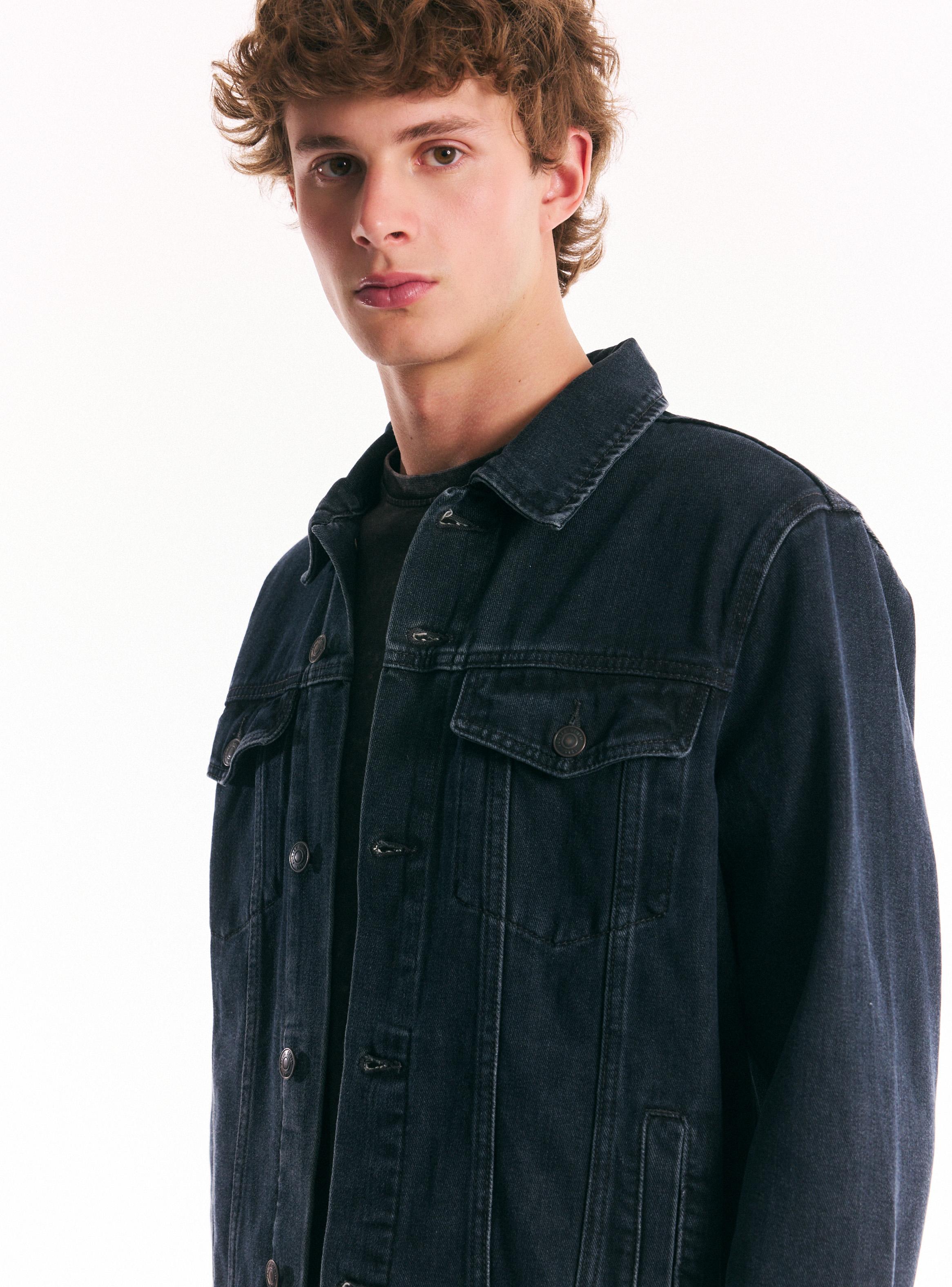 Chaqueta Trucker Jeans Lavada-2