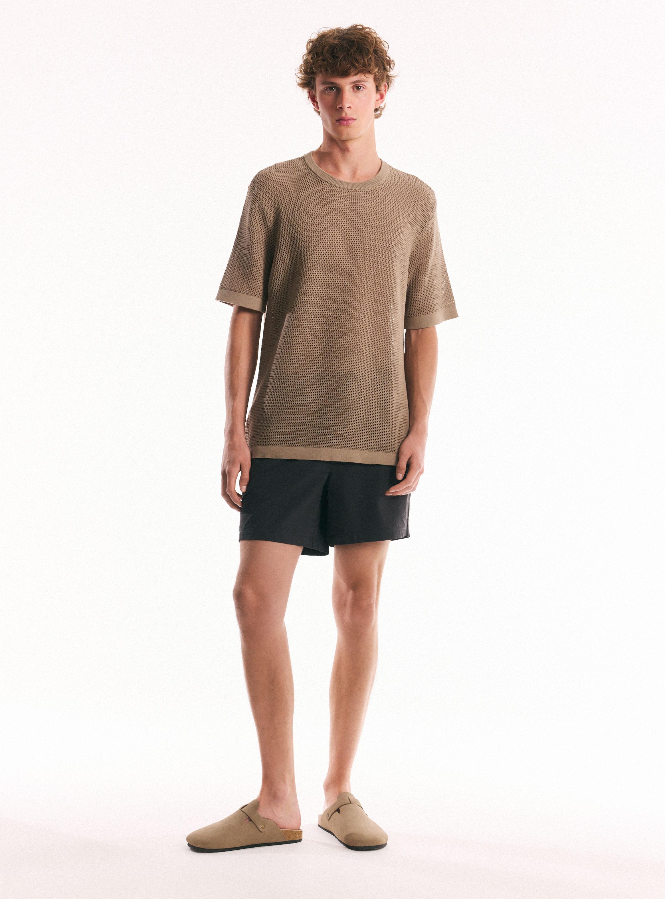 Traje de Baño con Textura-4
