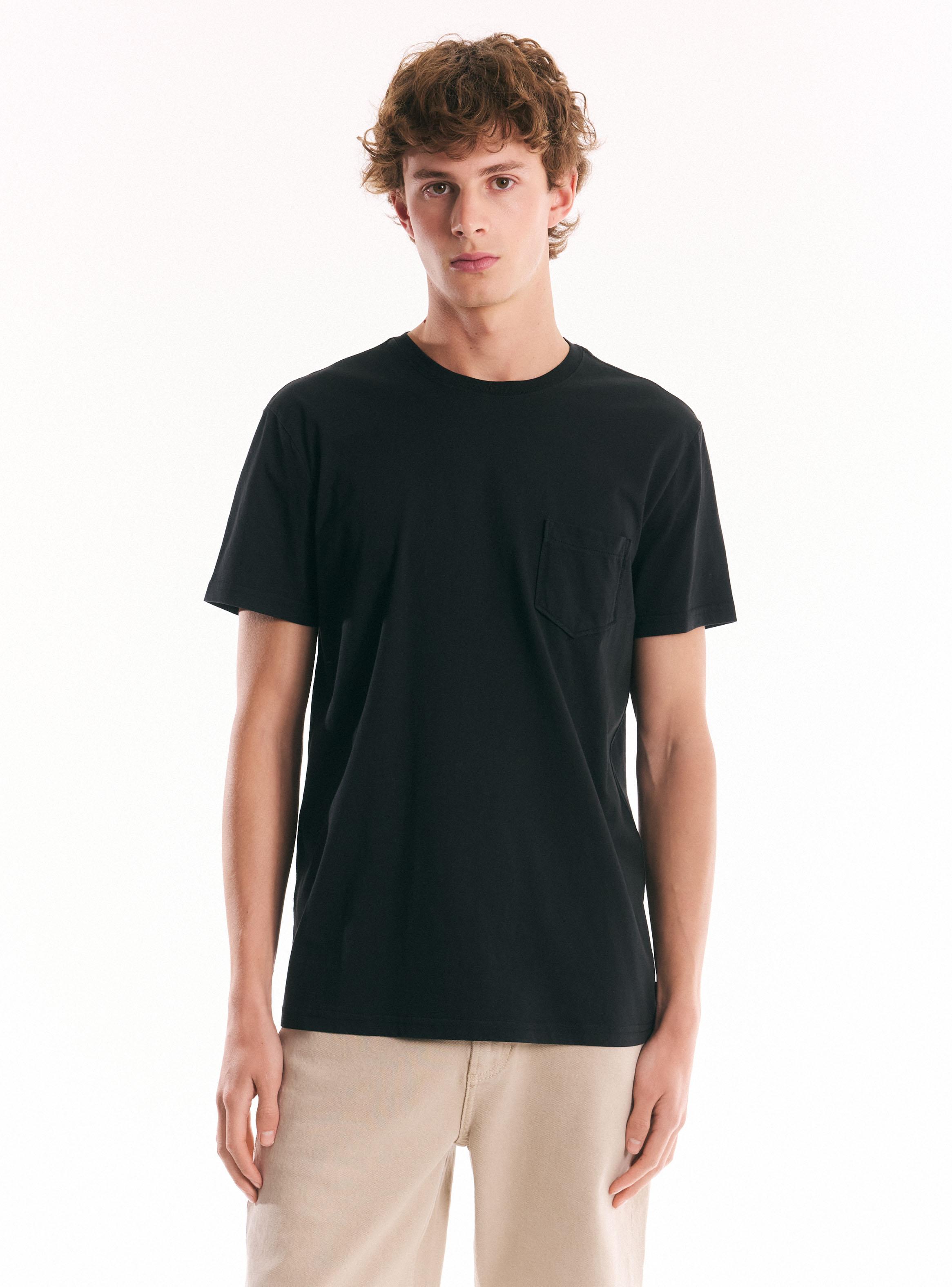 Polera Regular con Lavado Suave-0