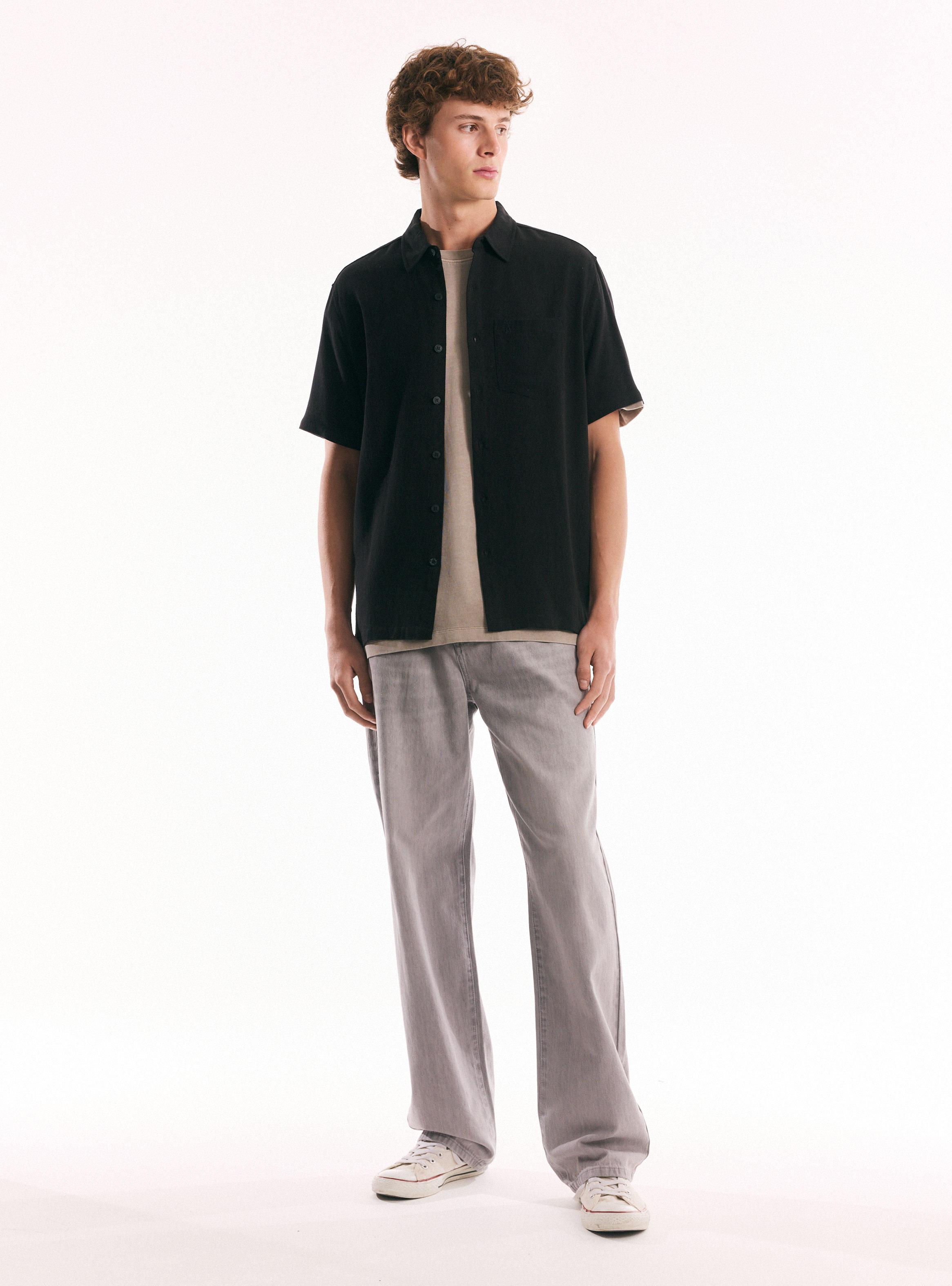 Camisa Relajada Lino-Viscosa-4