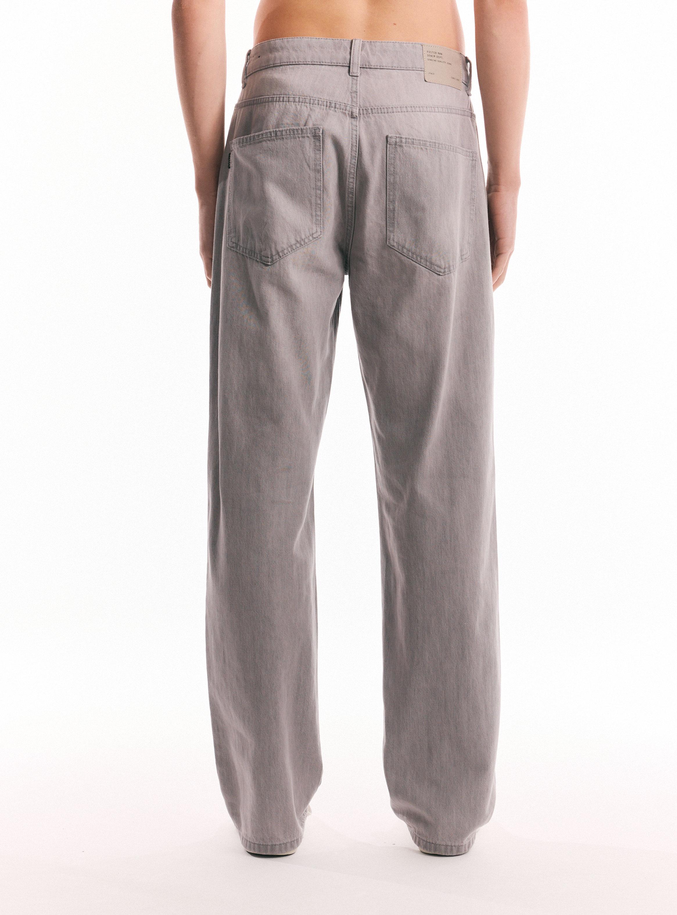 Jeans Relajado Tiro Medio-1