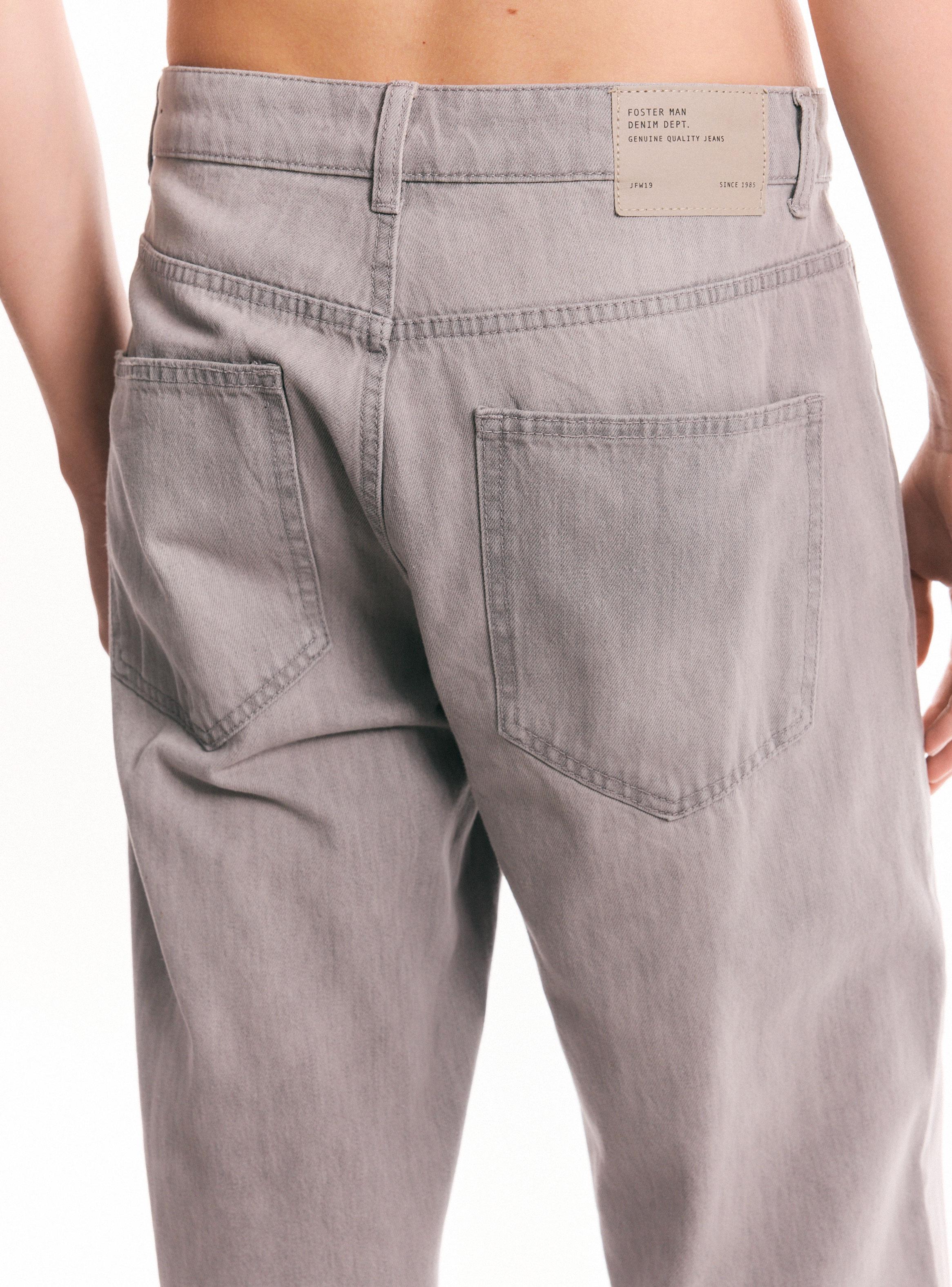Jeans Relajado Tiro Medio-3