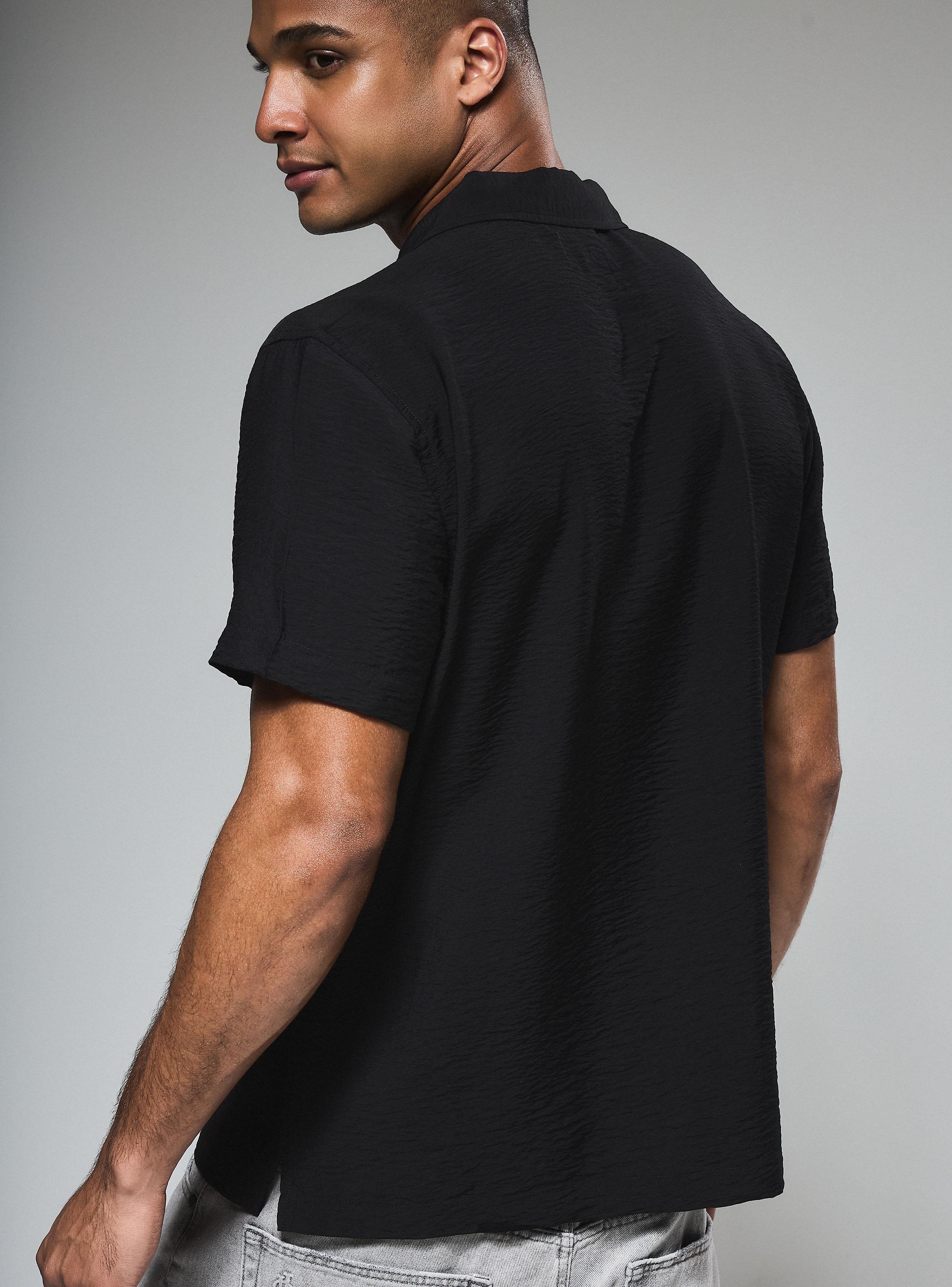 Camisa Texturada Relaxed Fit-3