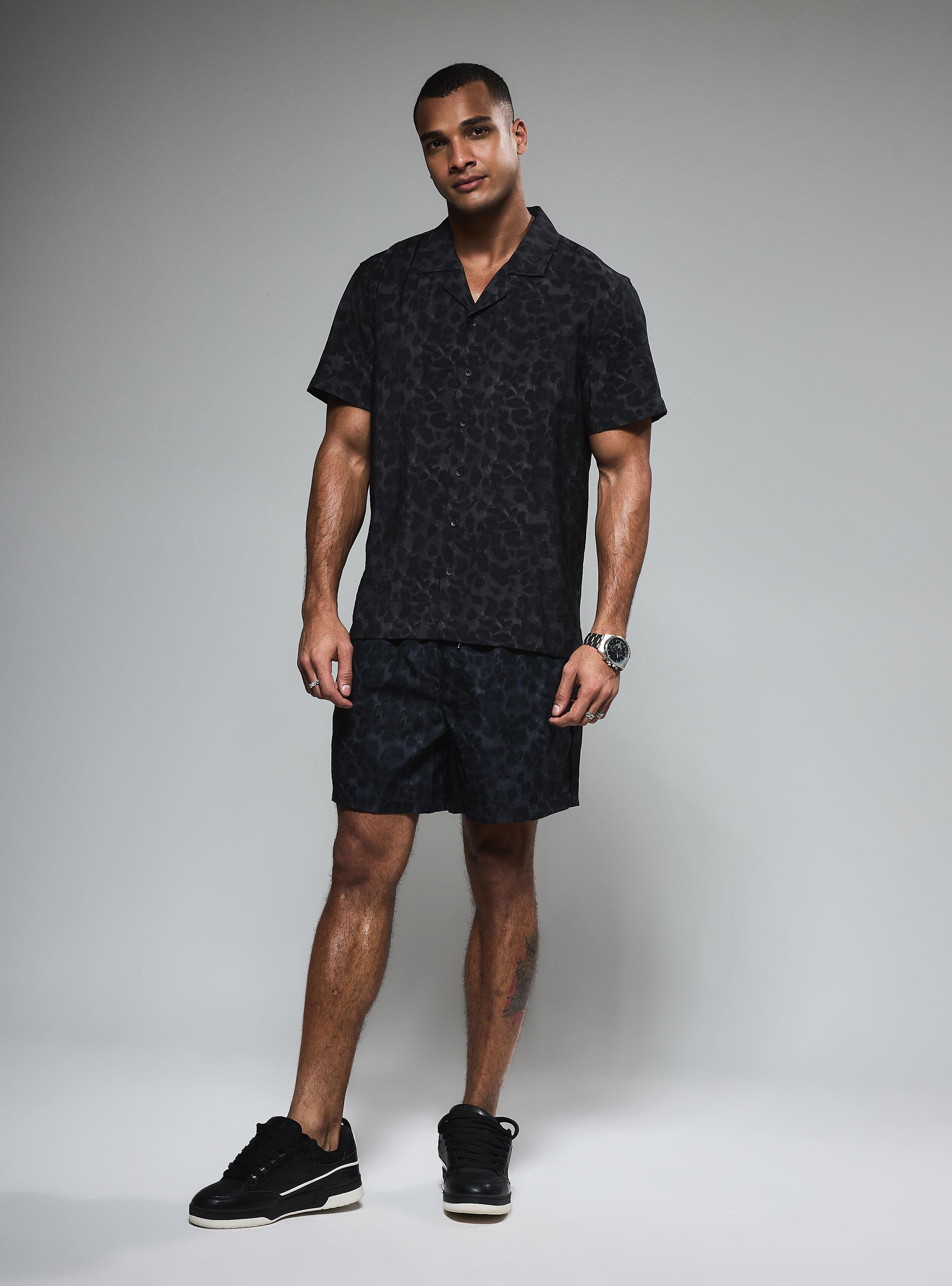 Camisa Estampado Animal Print-4