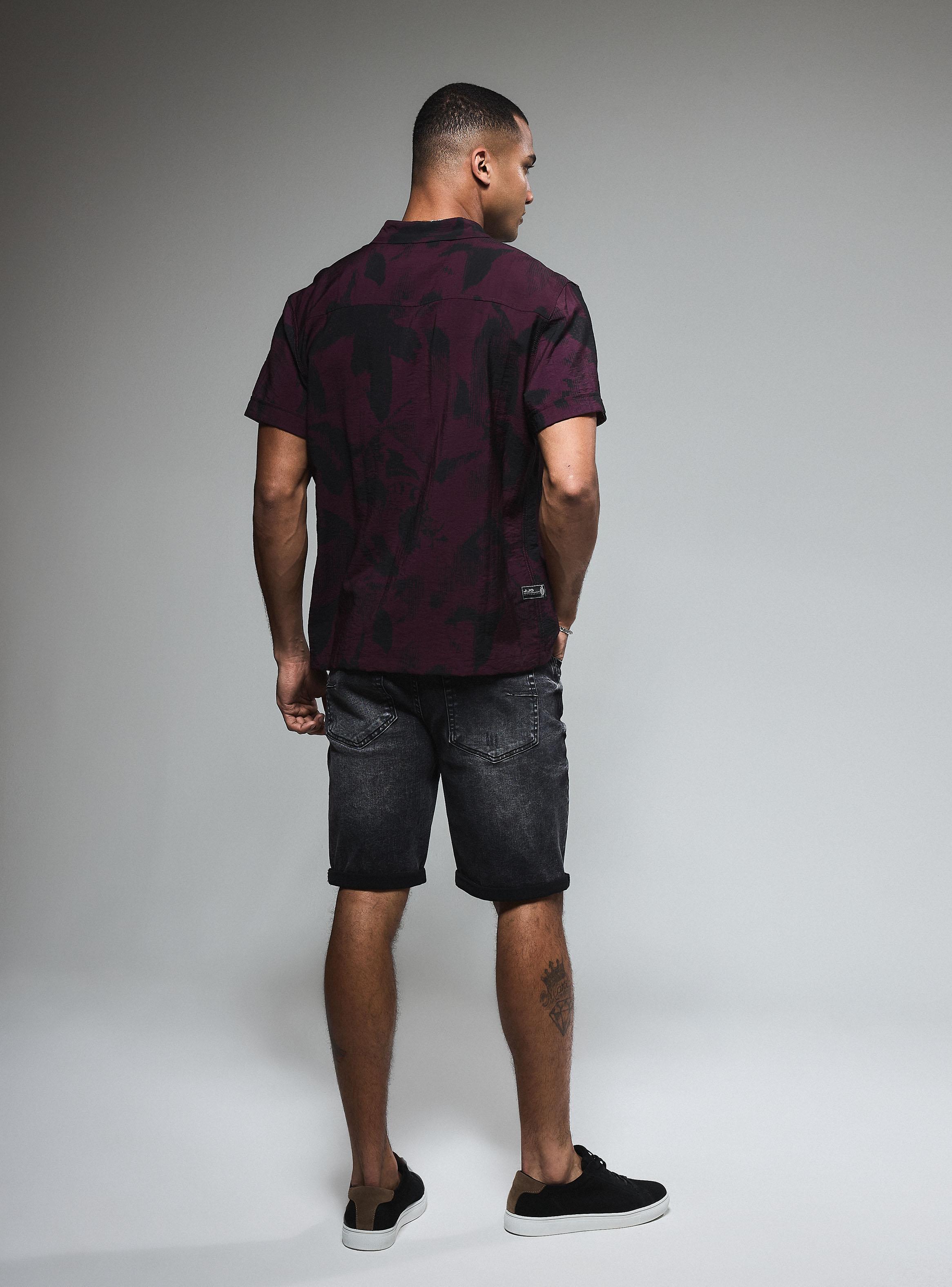 Camisa Estampado Botánico Regular Fit-5