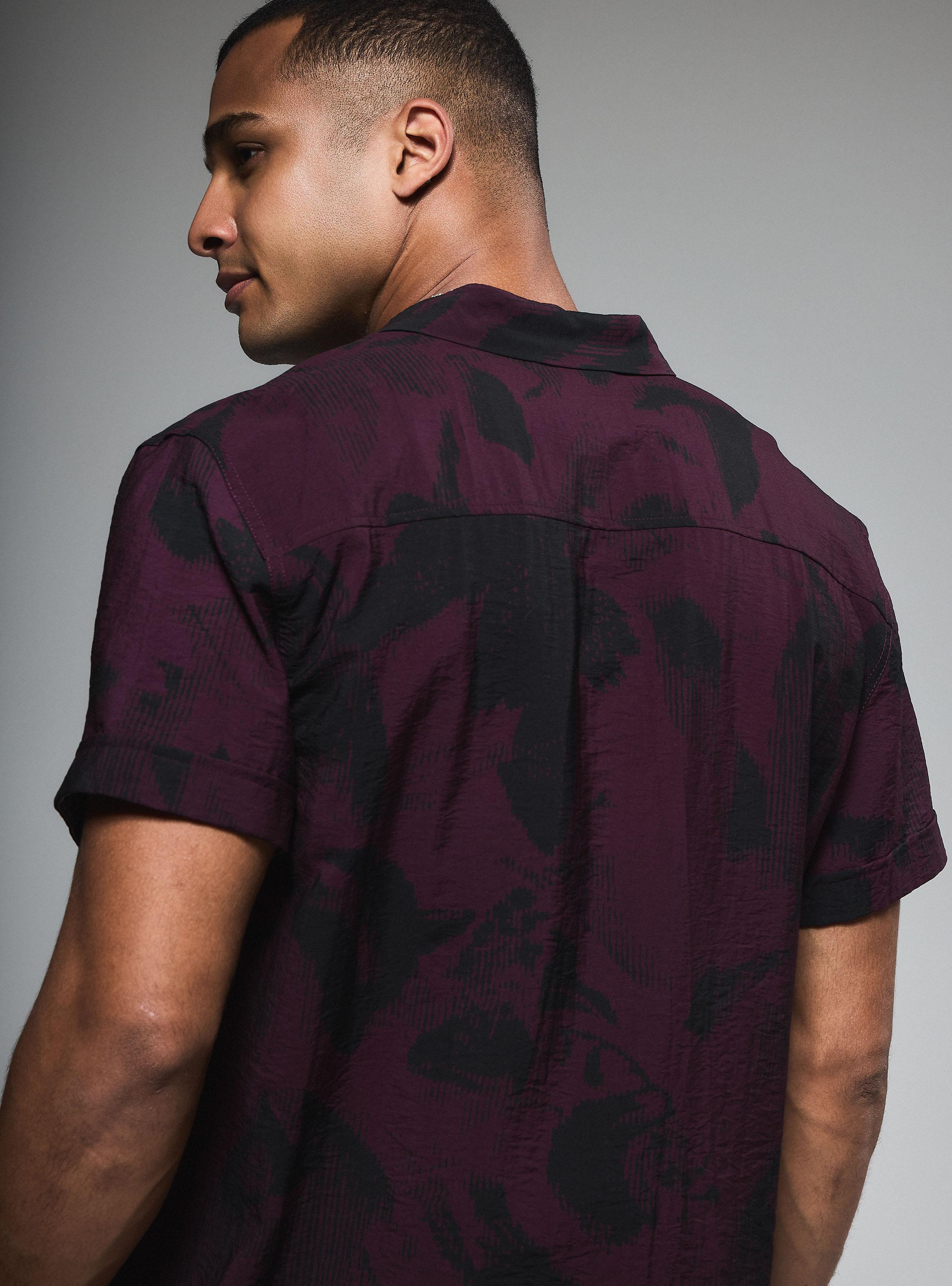 Camisa Estampado Botánico Regular Fit-3