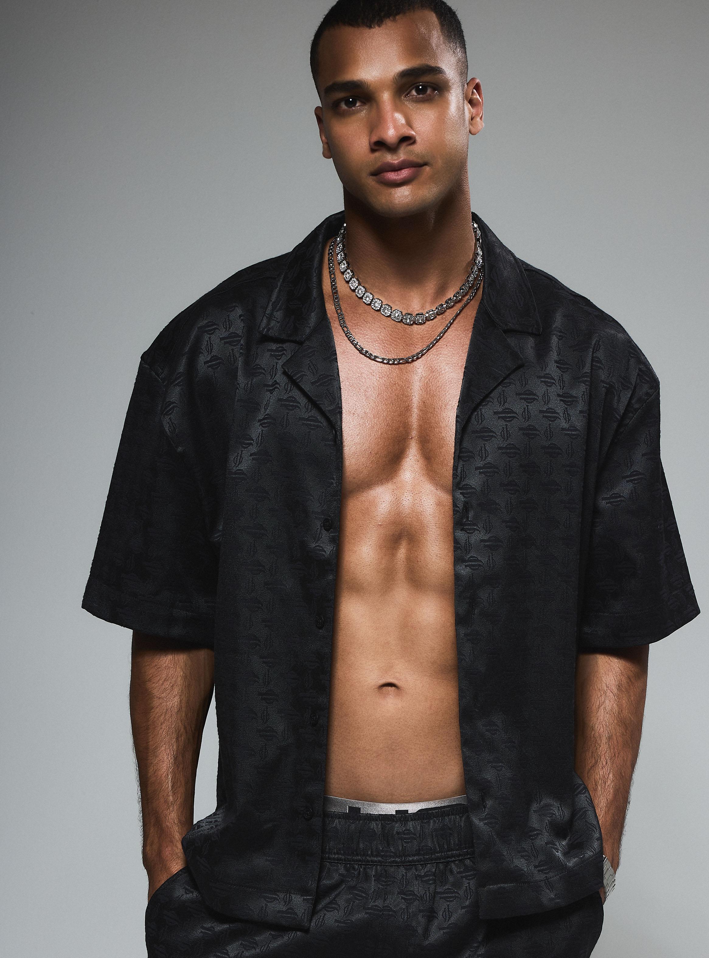 Camisa Jacquard Satinado Regular Fit-2