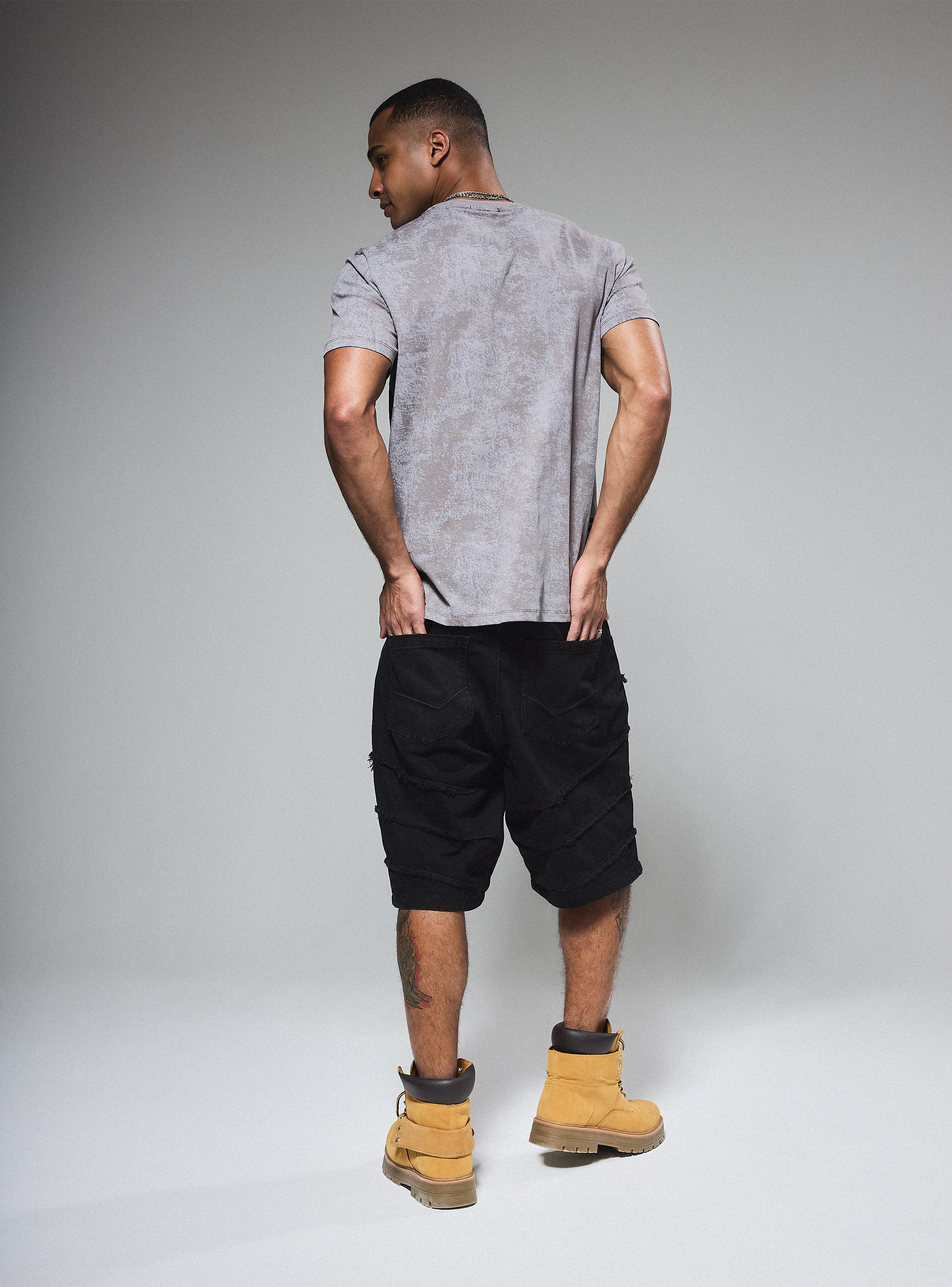 Polera Full Print Manchas Manga Corta-5