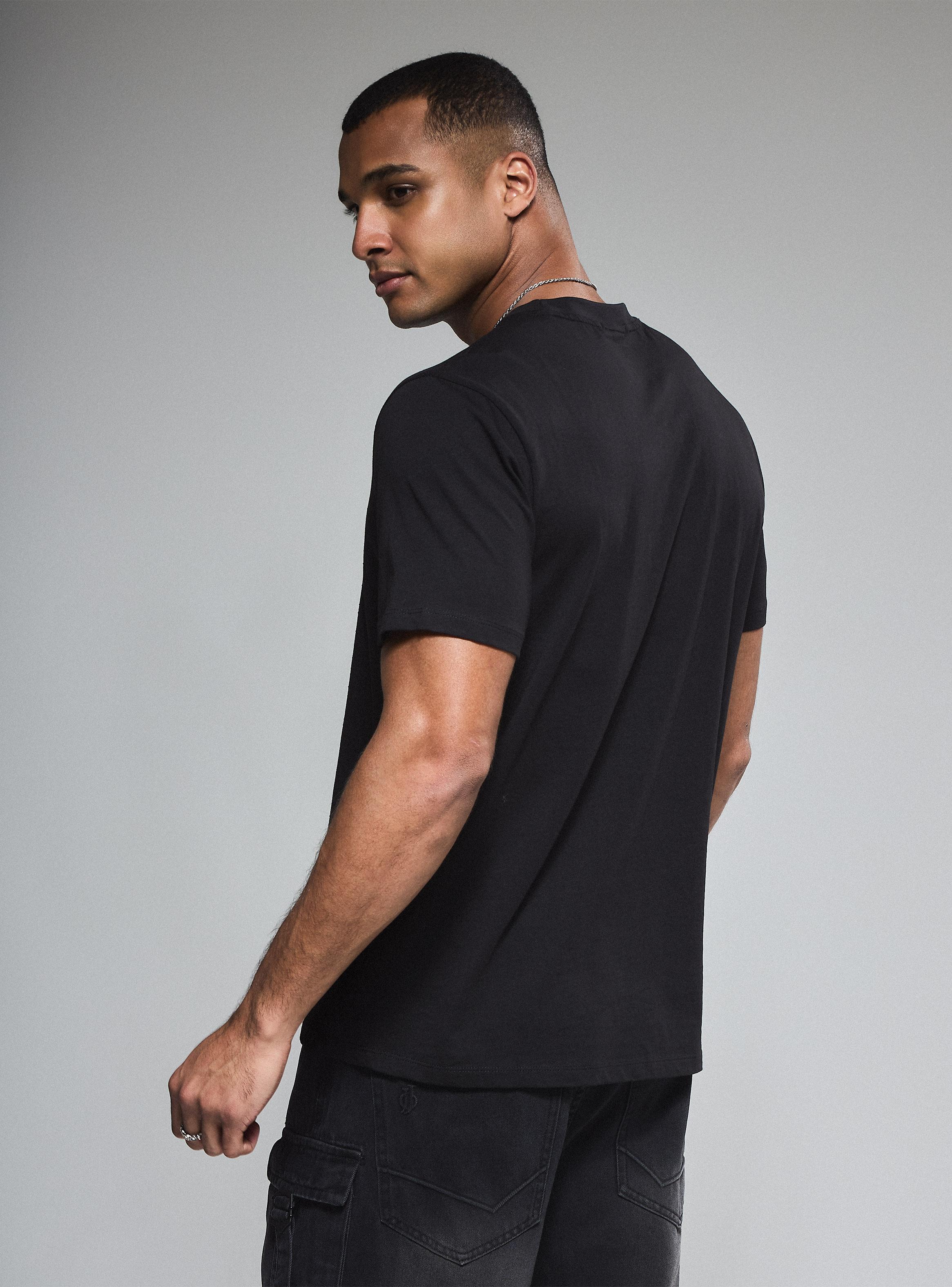 Polera Logo Brillos Manga Corta-1