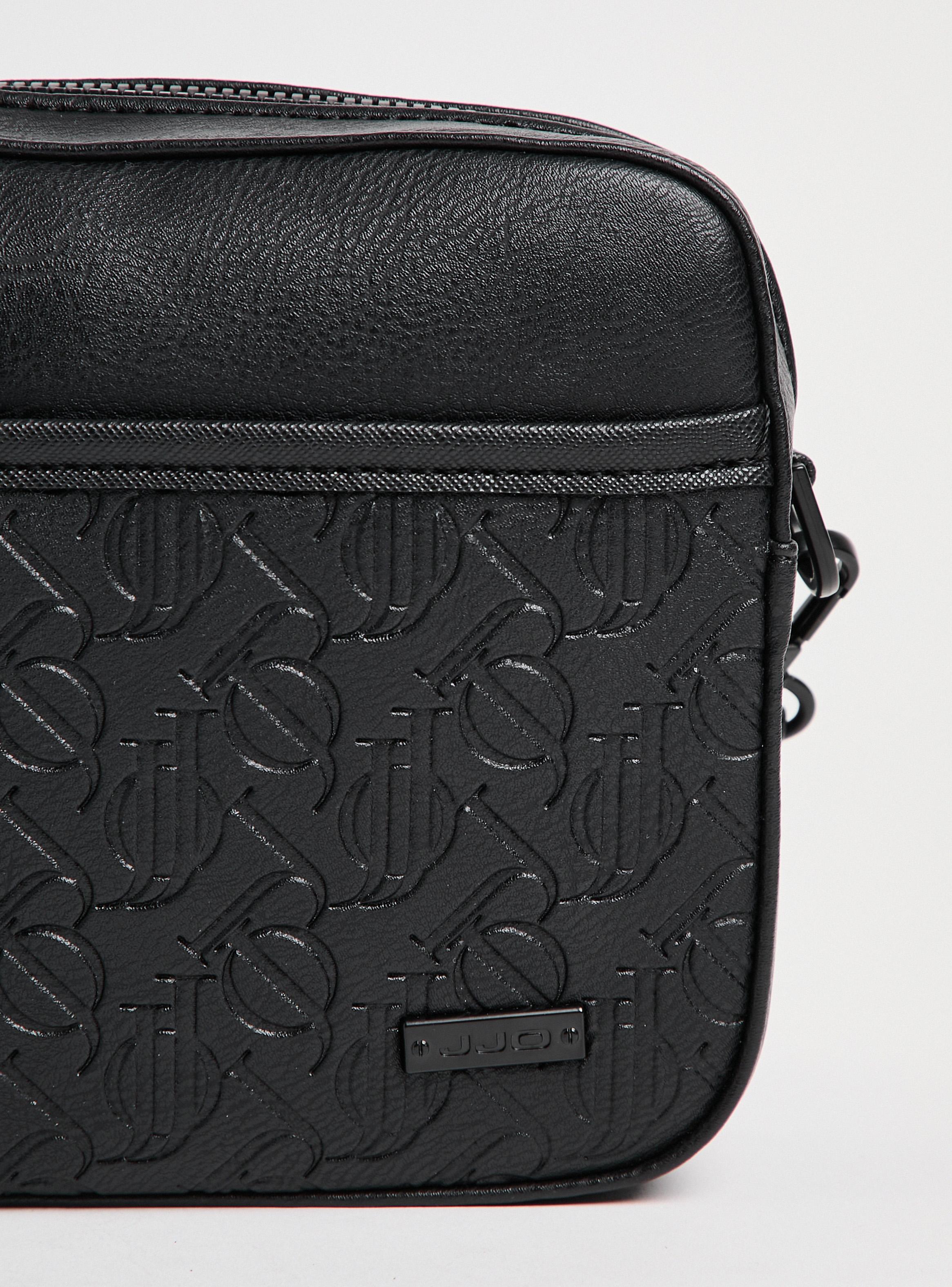 Bolso Cruzado Logo Texturado-5