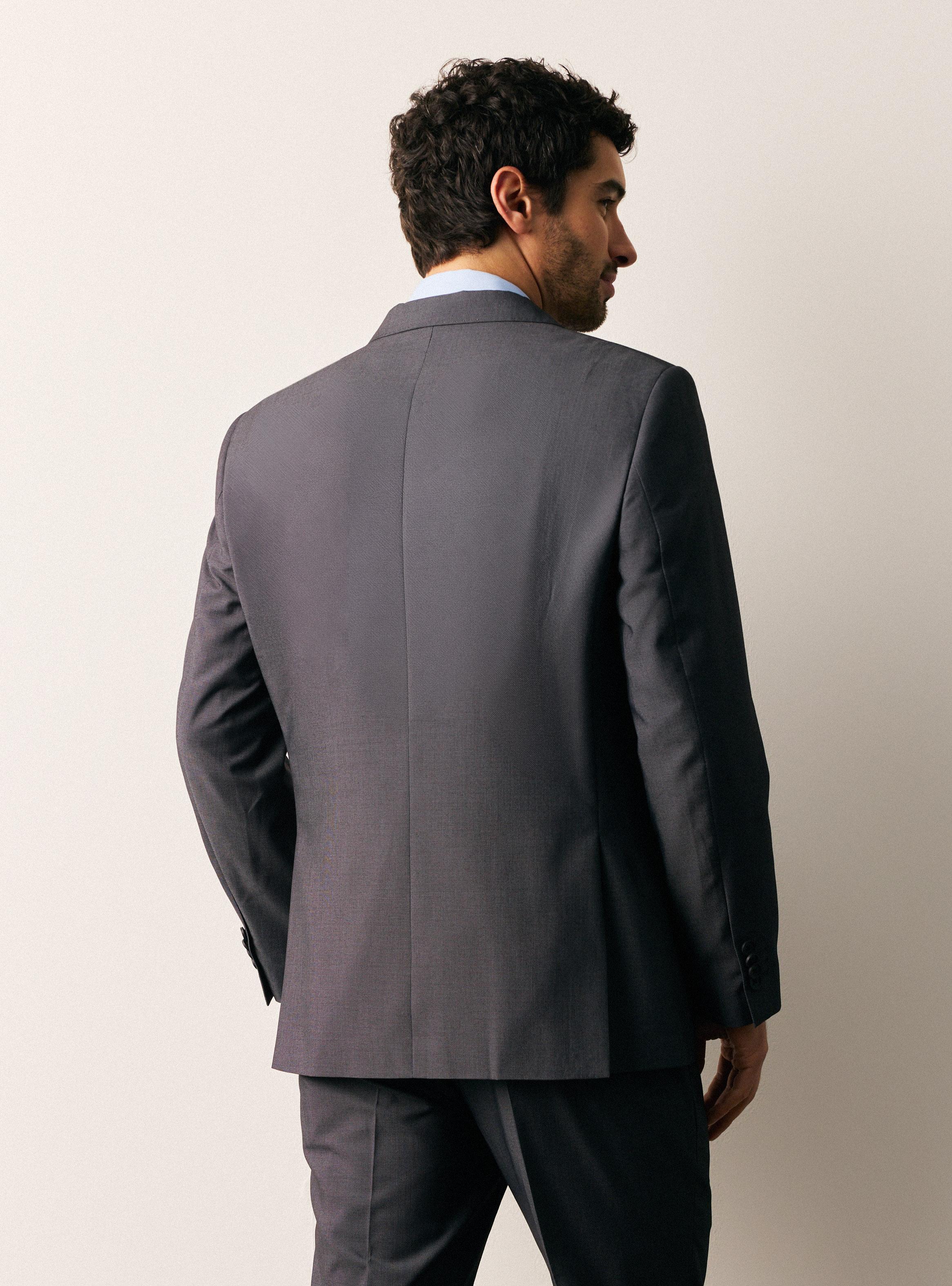 Traje Slim Fit Microtextura-1