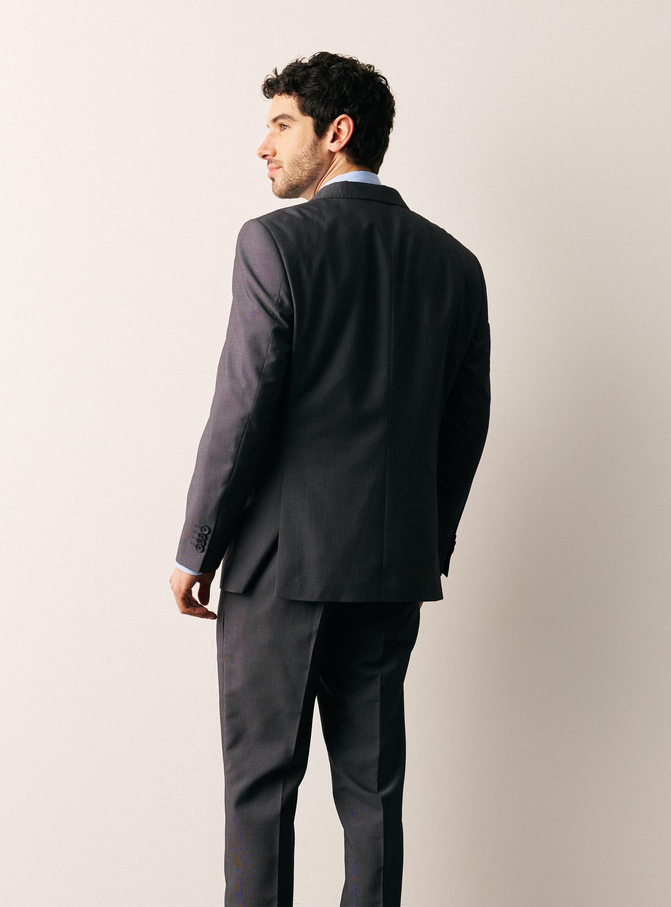 Traje Slim Fit Microtextura-5