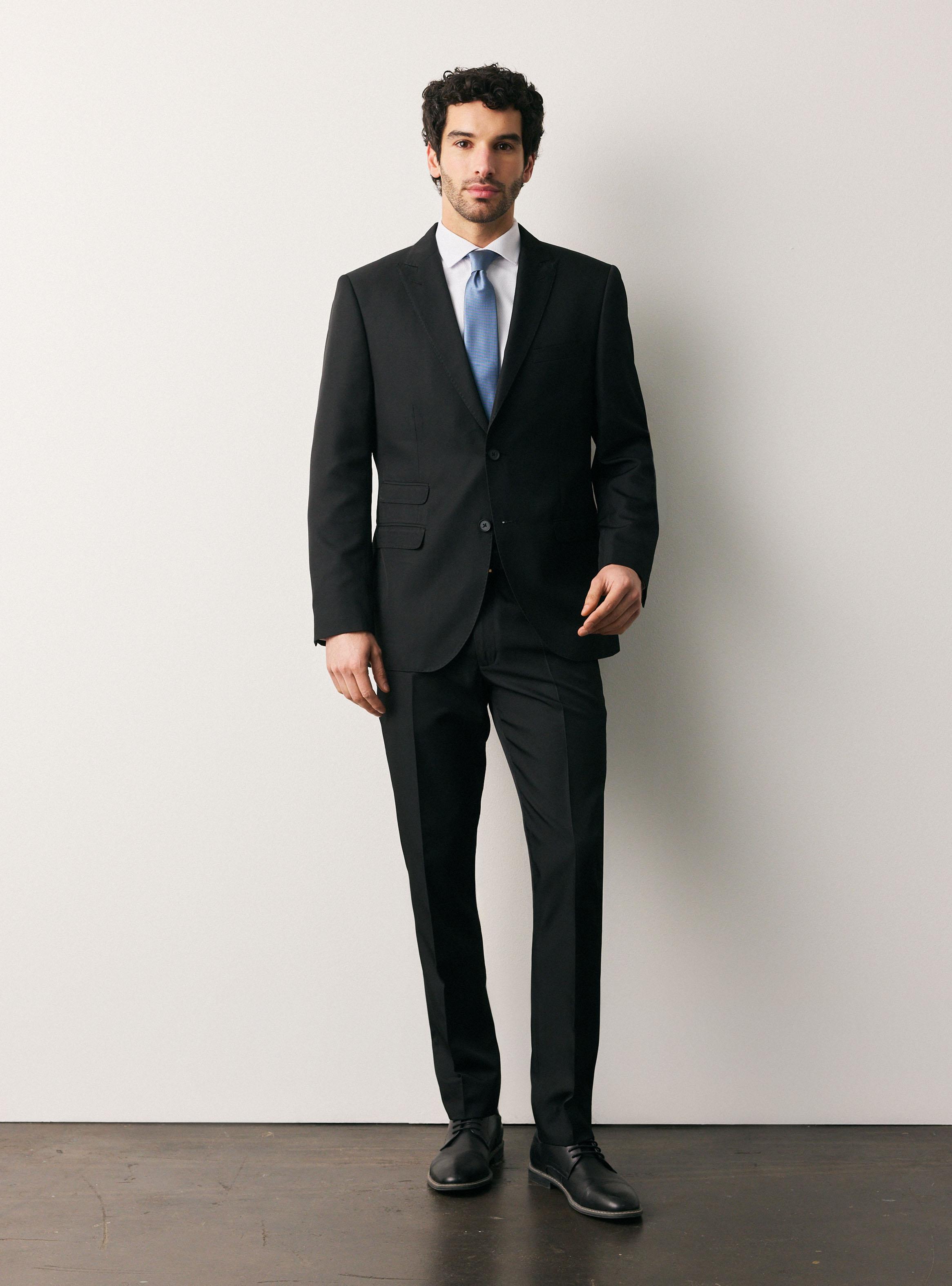 Traje Recto Vuelta de Cruzado Slim Fit-4