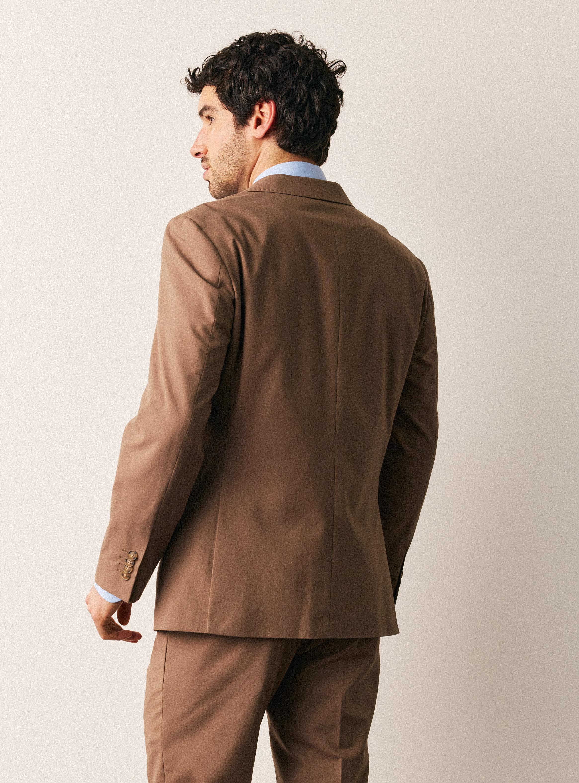 Traje Recto Lino Slim Fit-1