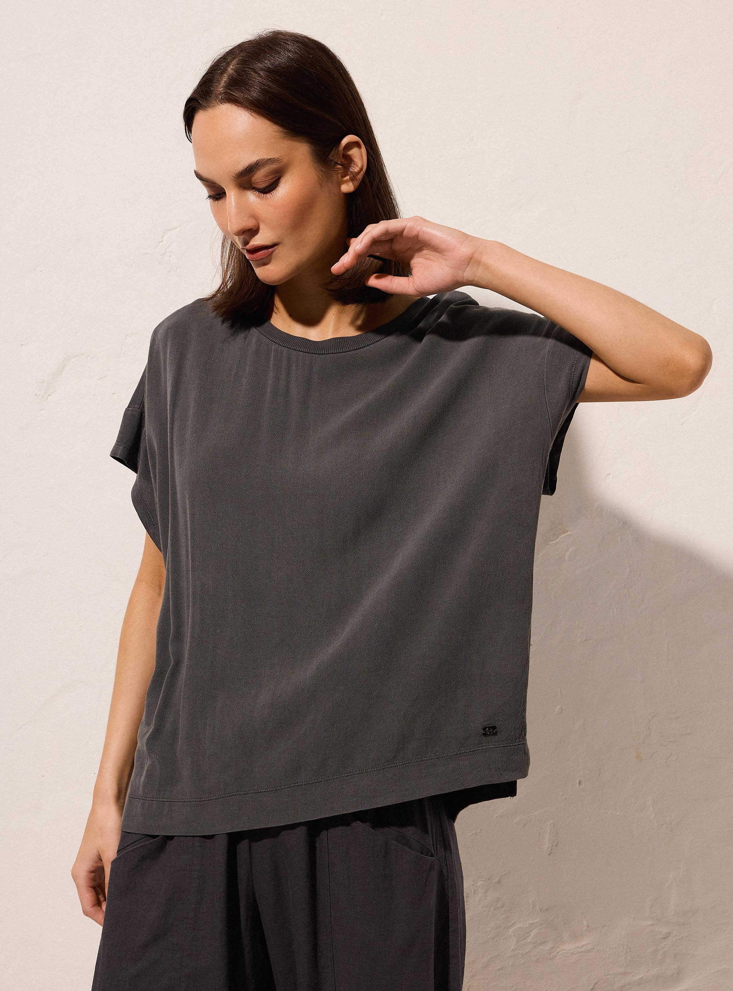 Polera Oversize Doble Tela-0