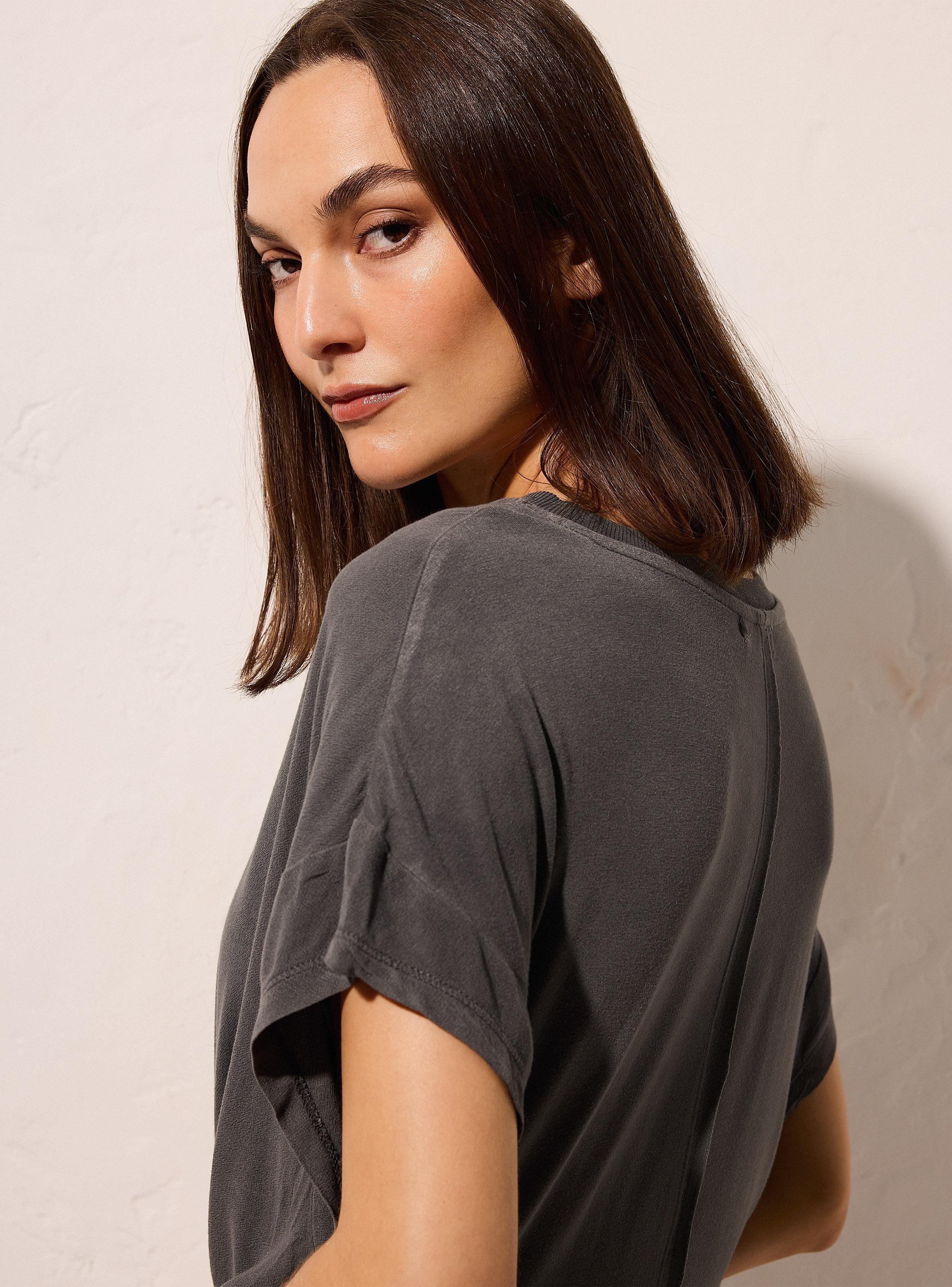 Polera Oversize Doble Tela-3