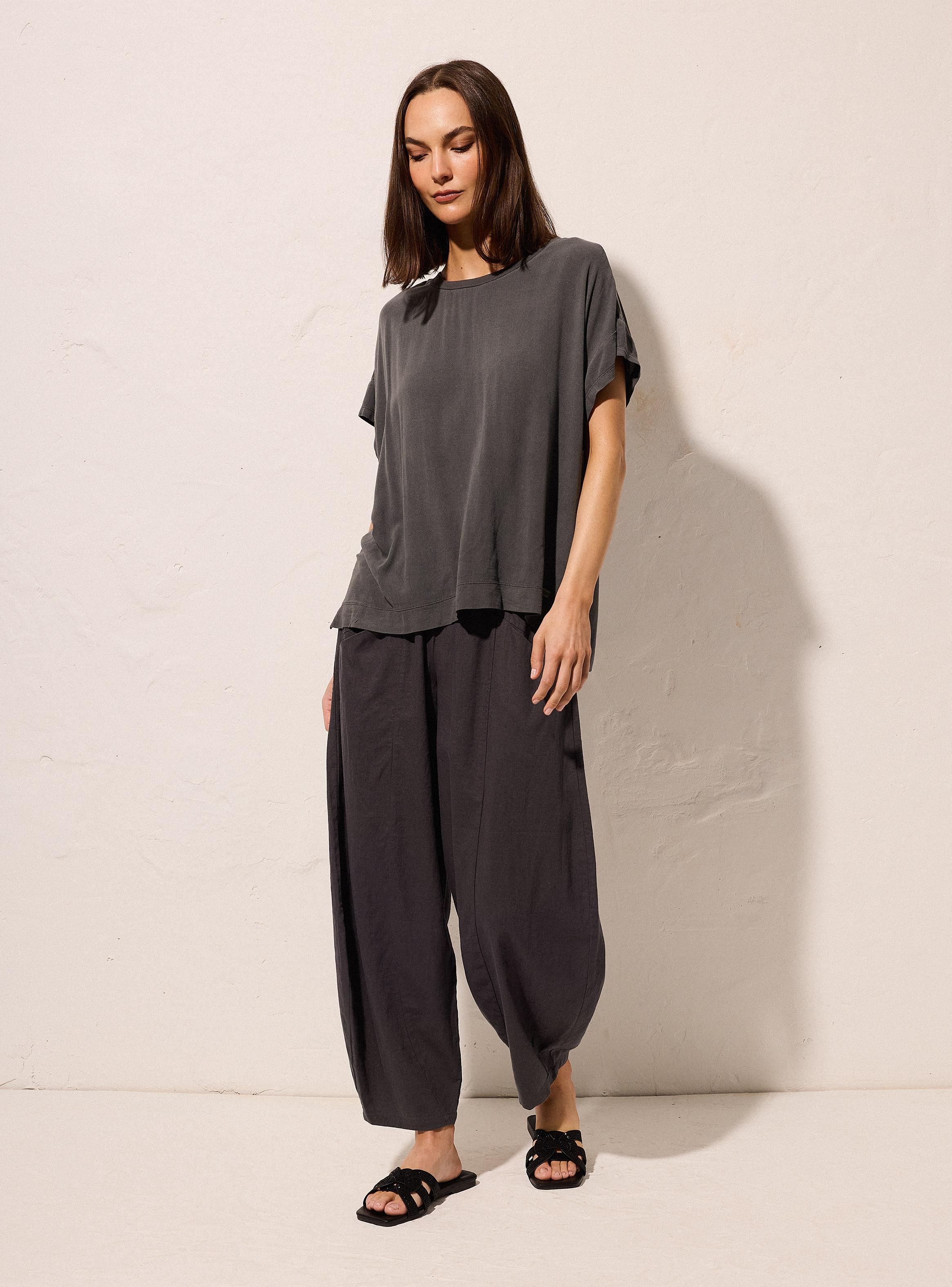 Polera Oversize Doble Tela-4