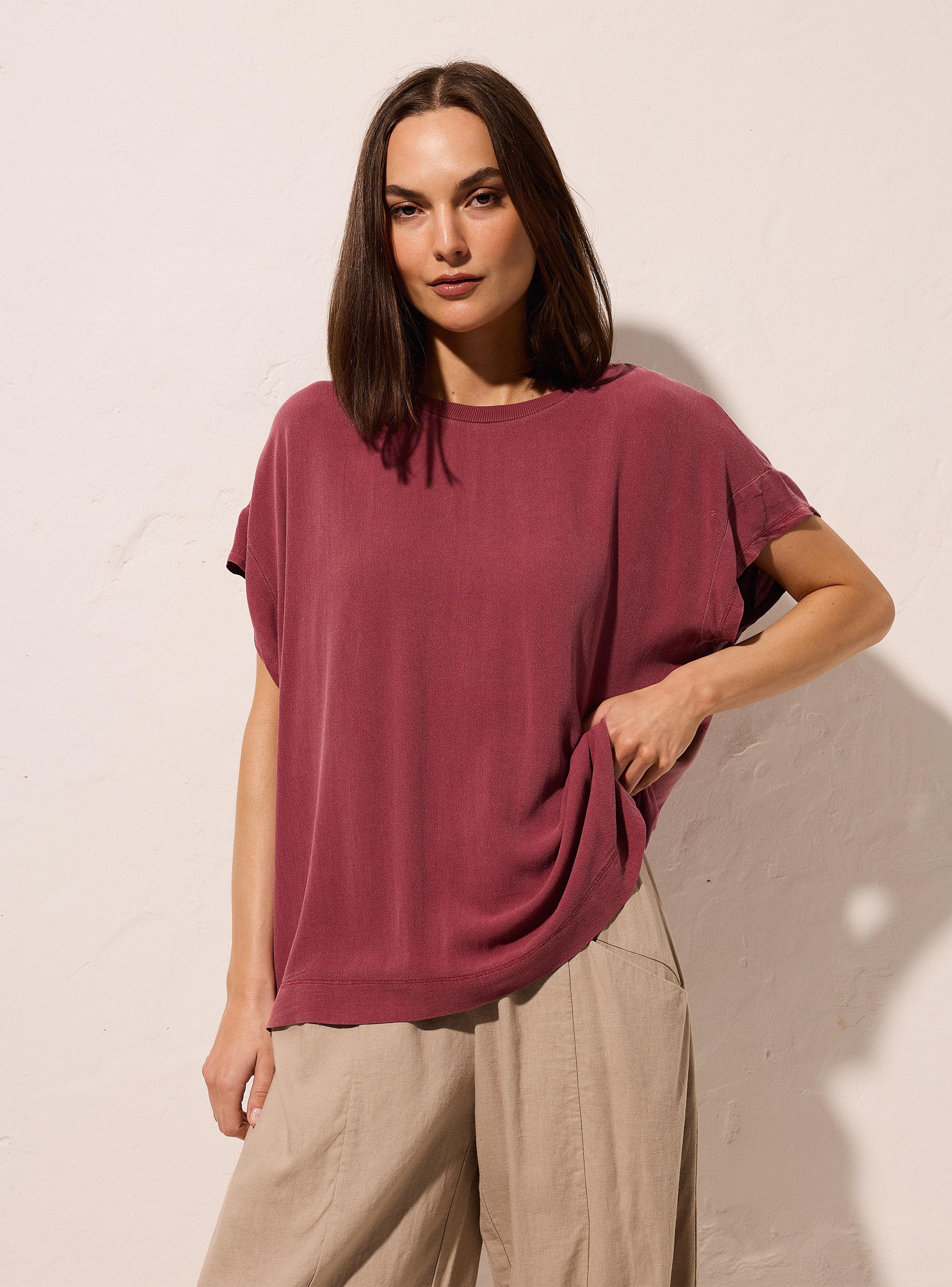 Polera Oversize Doble Tela-0