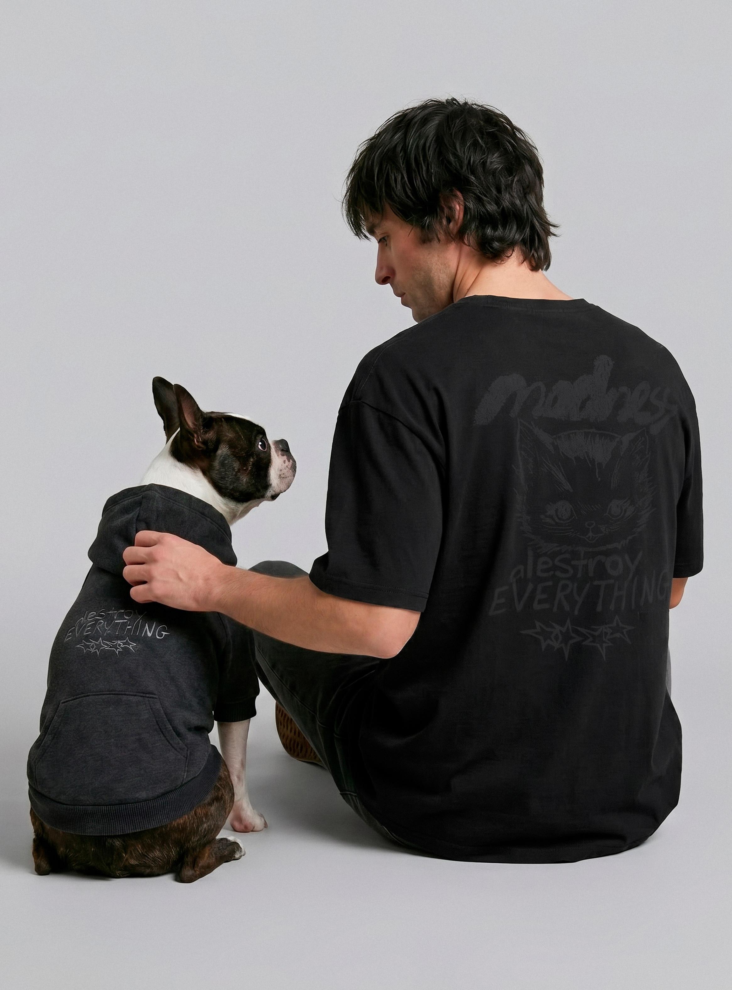 Ropa para Perro Polerón Lavado Estampado Pets Collection-0