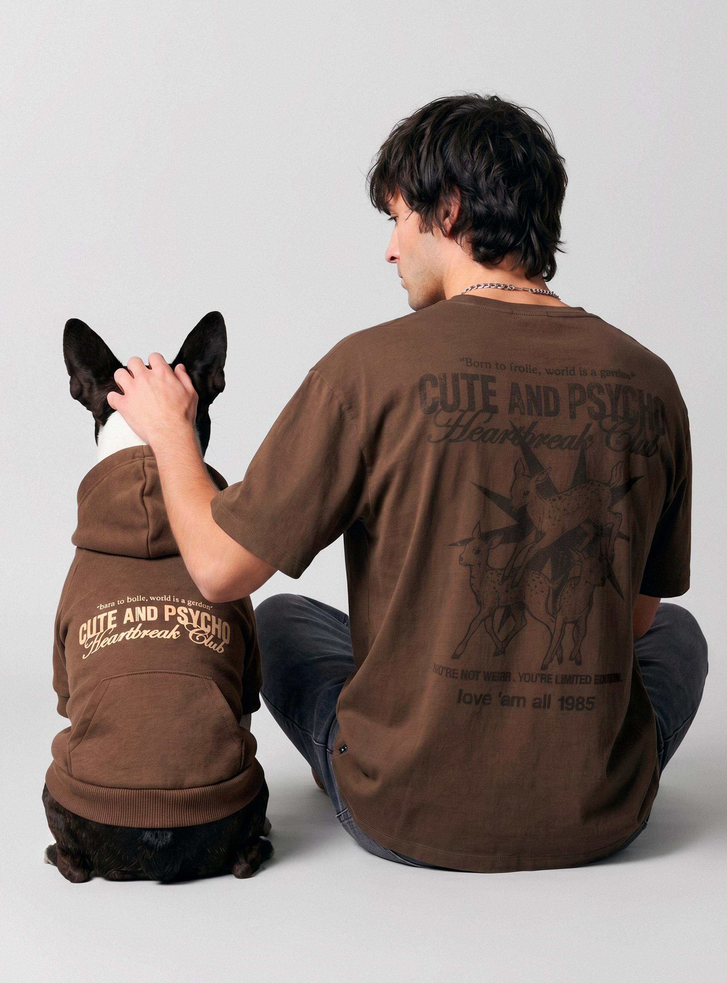 Ropa para Perro Polerón Lavado Estampado Pets Collection-0