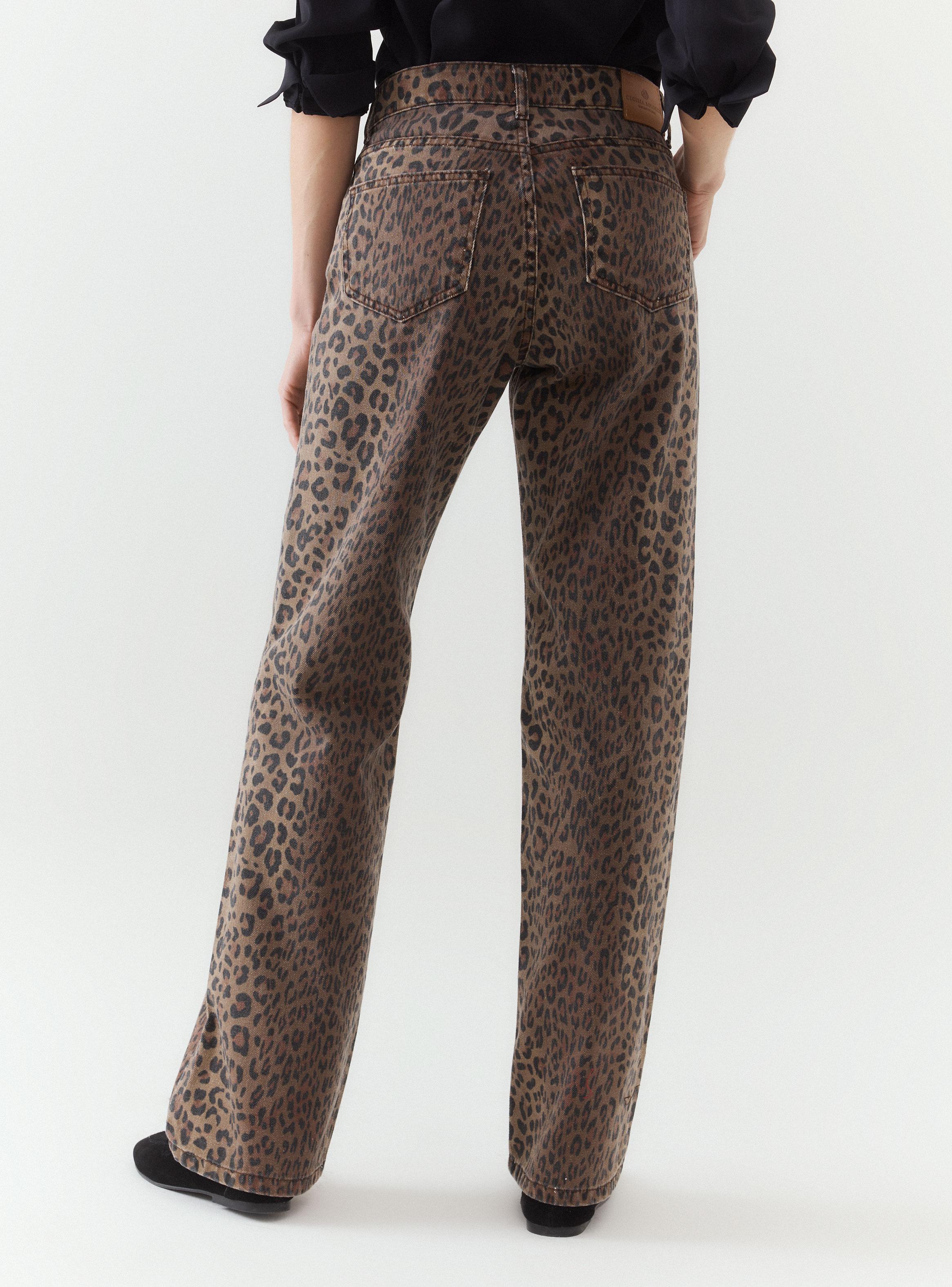 Jeans Vaquero Bota Recta Animal Print-1