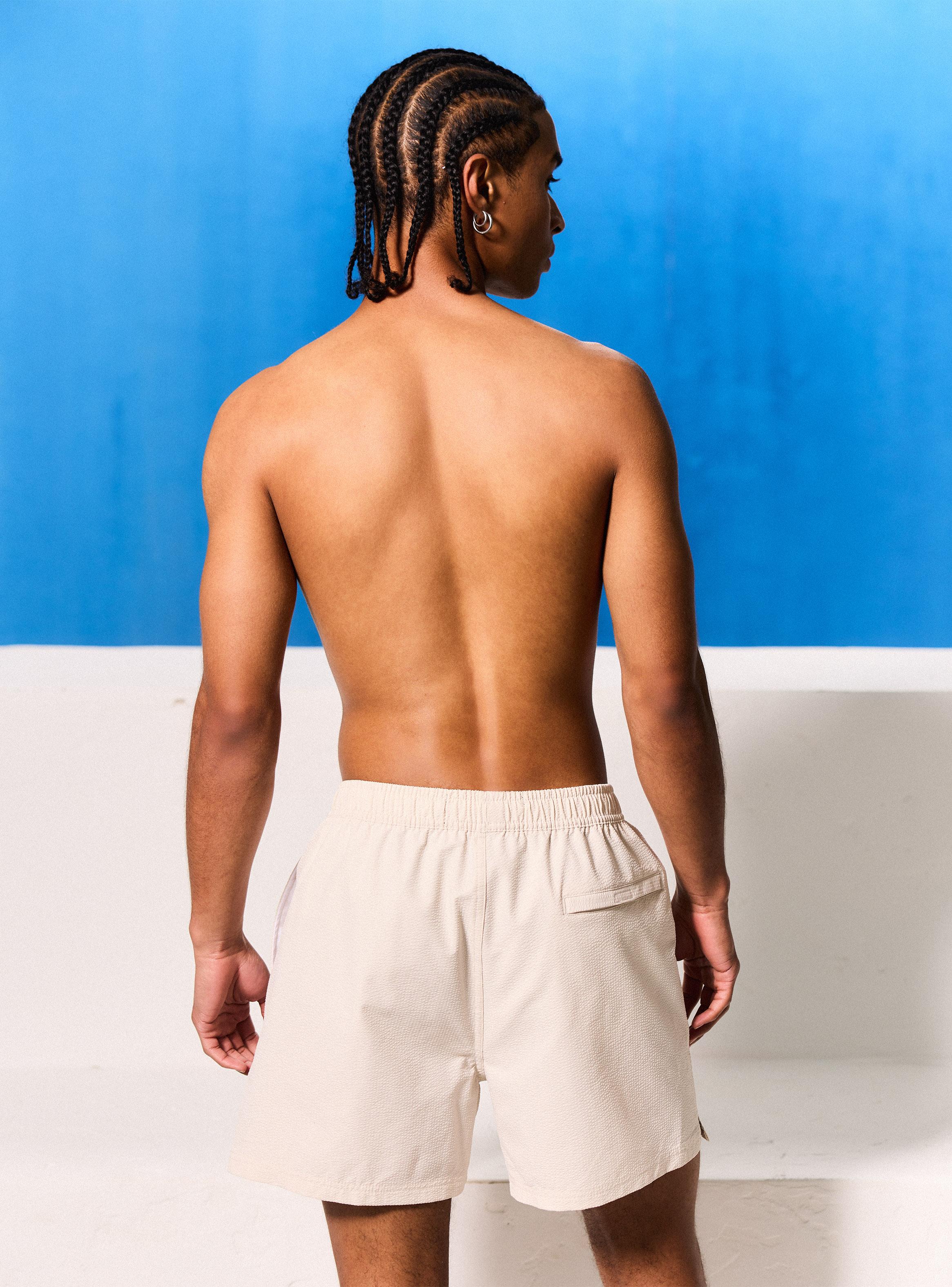 Traje de Baño Texturizado Elástico-1