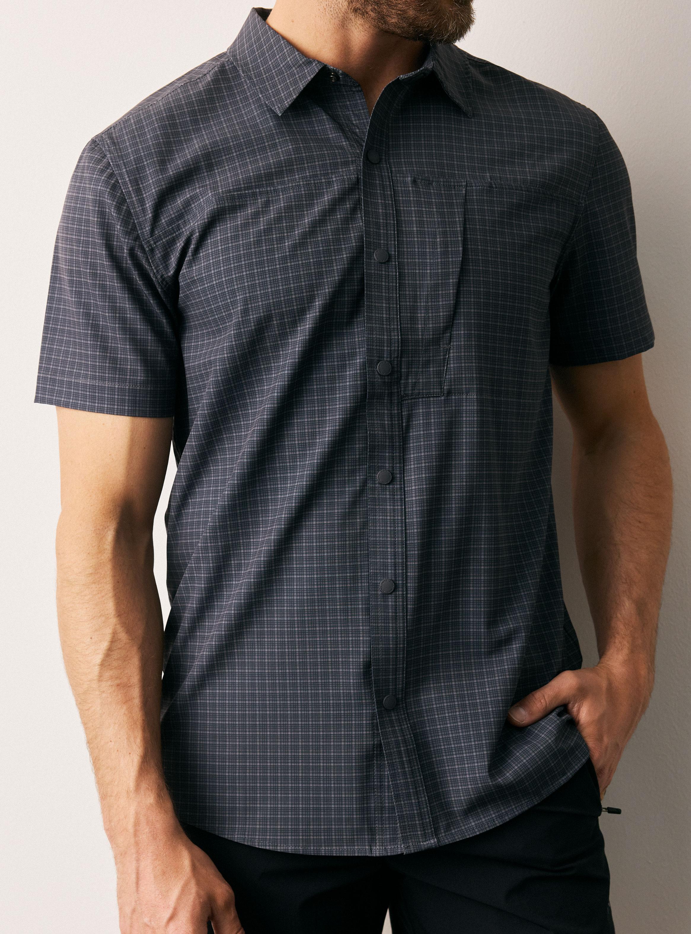 Camisa a Cuadros Manga Corta-3