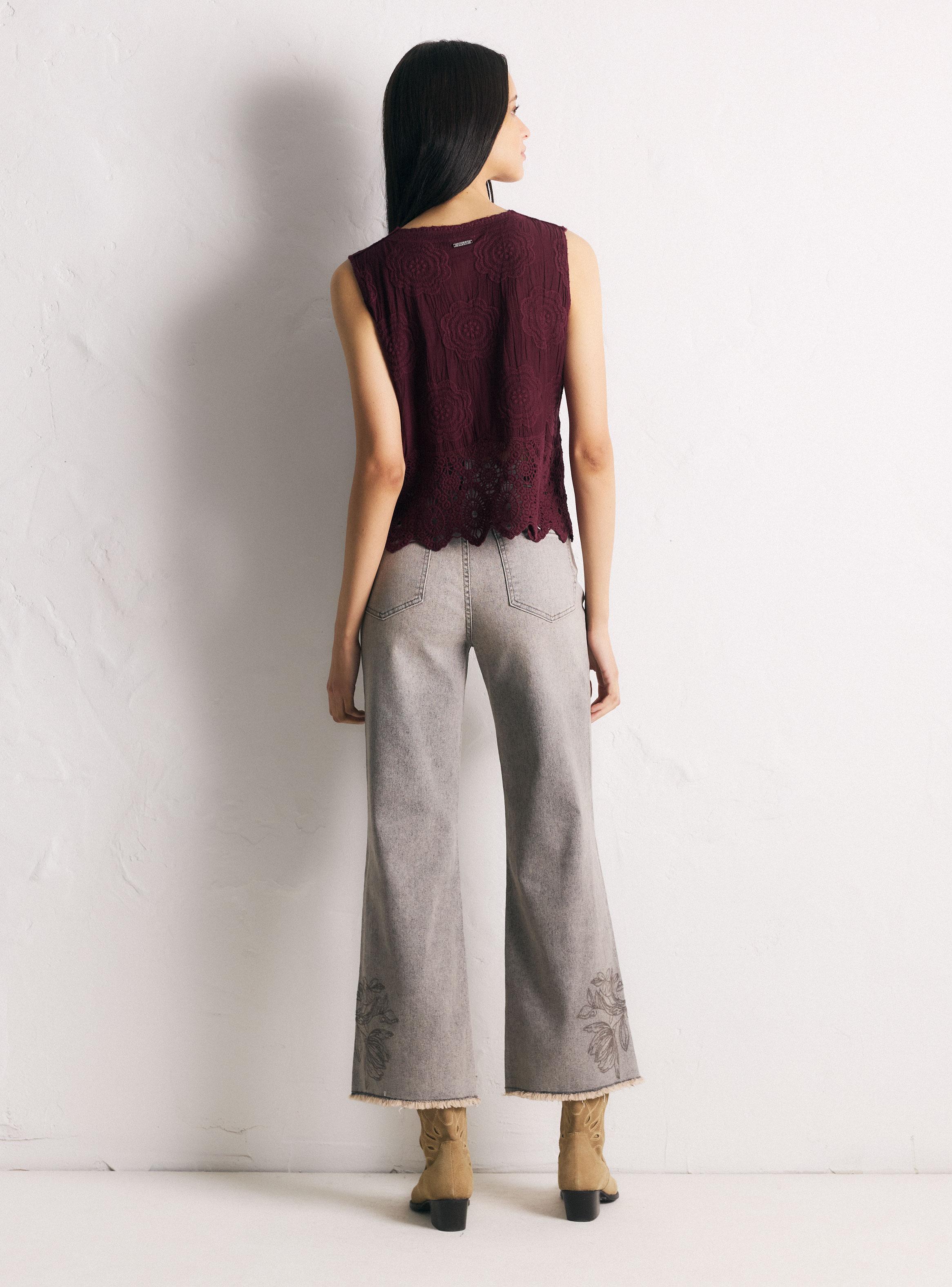 Blusa Gillet Bordado-5