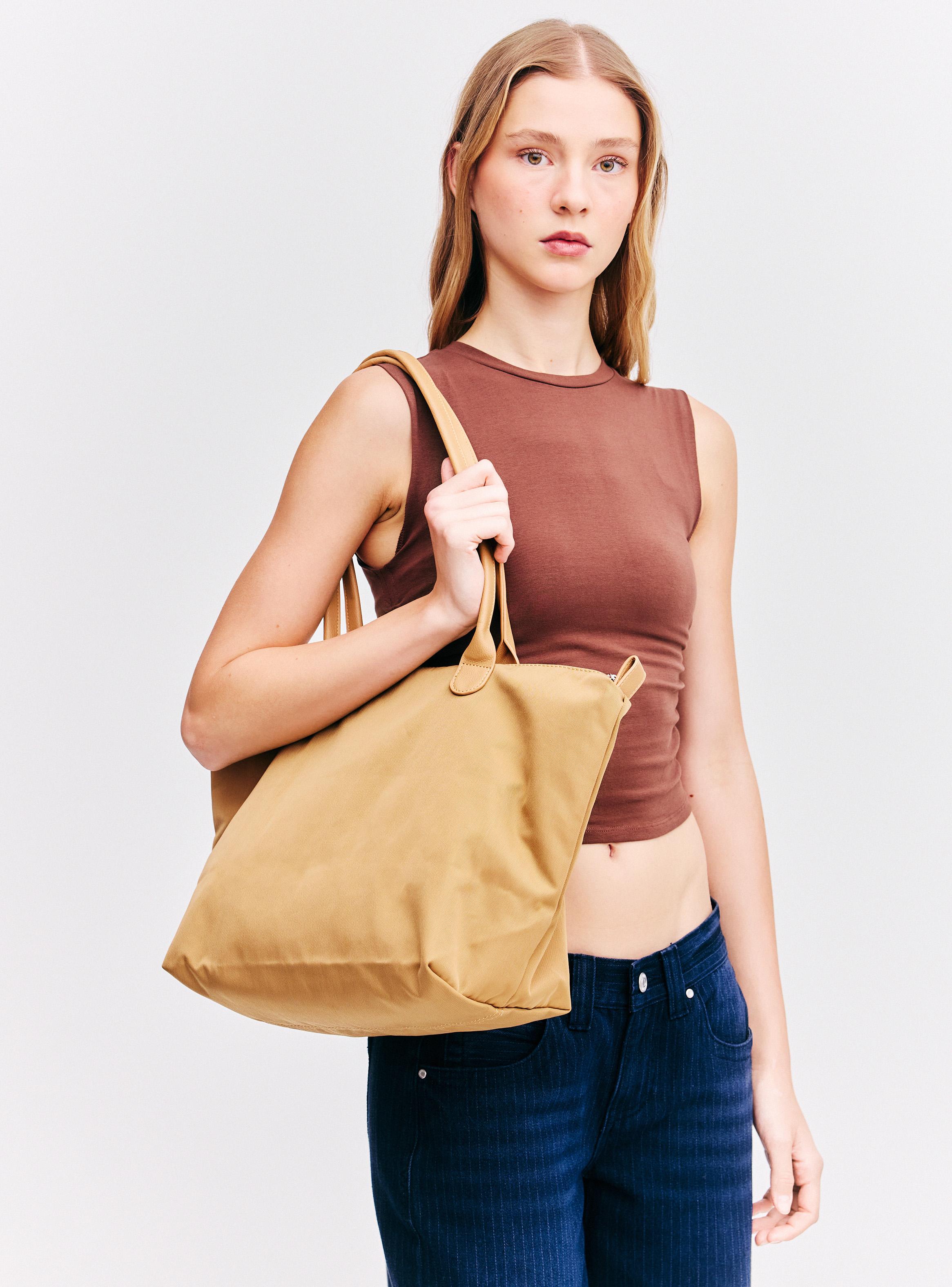 Cartera de Hombro Diseño Tote Grande-0