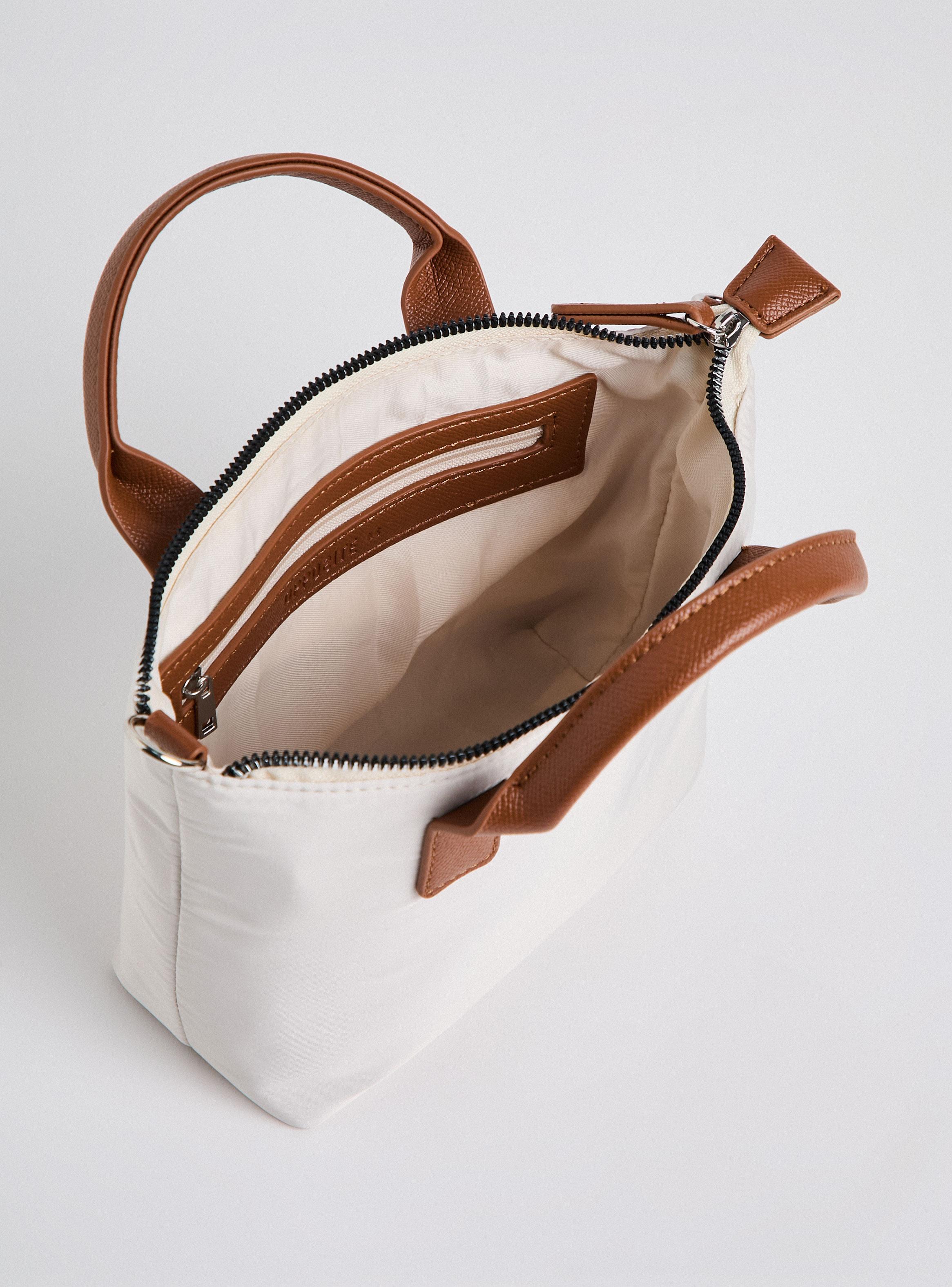 Cartera de Hombro Diseño Tote Chica-5